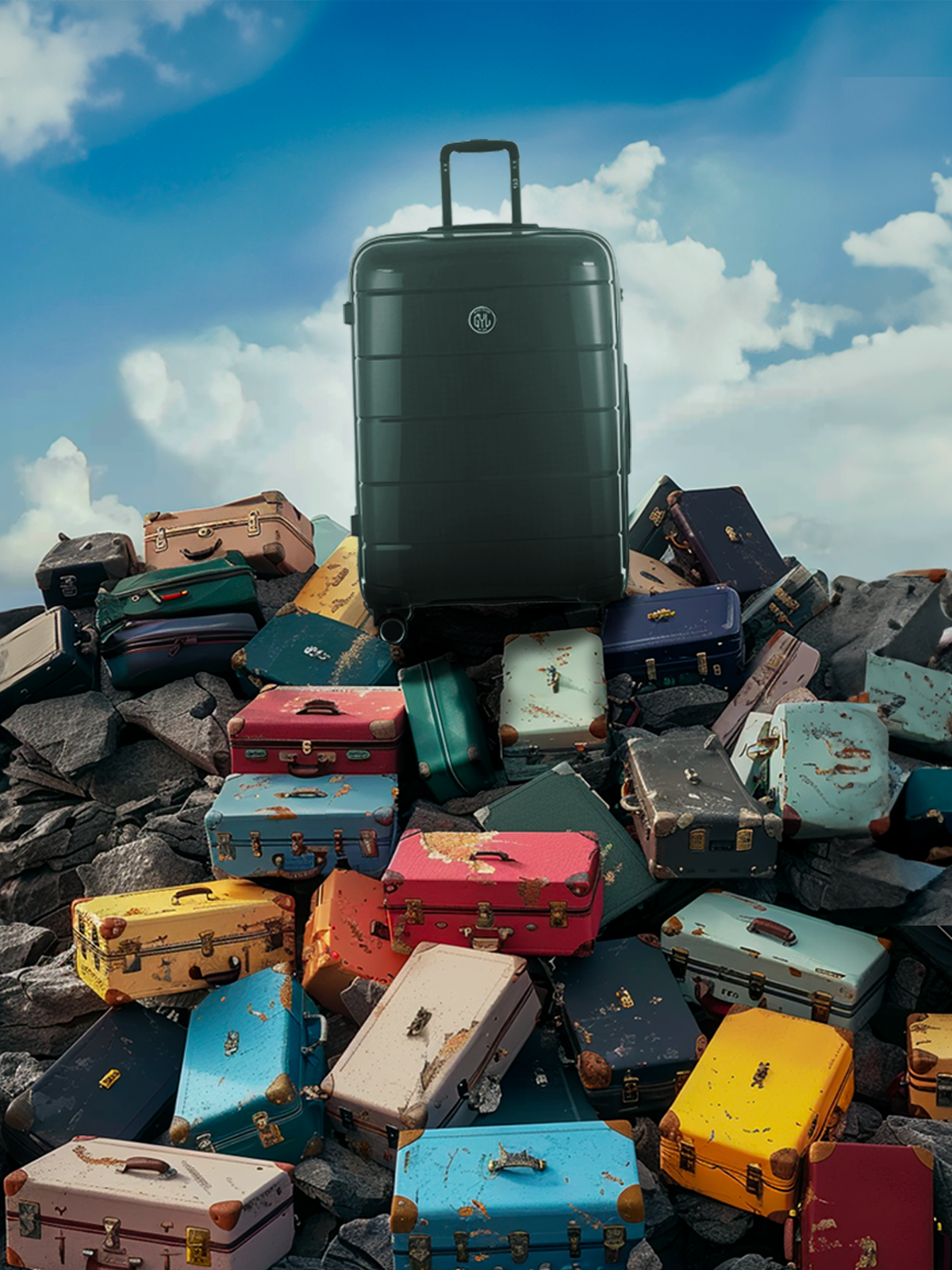 bannière valise cabine programme de recyclage engagement climat - gyl bag paris