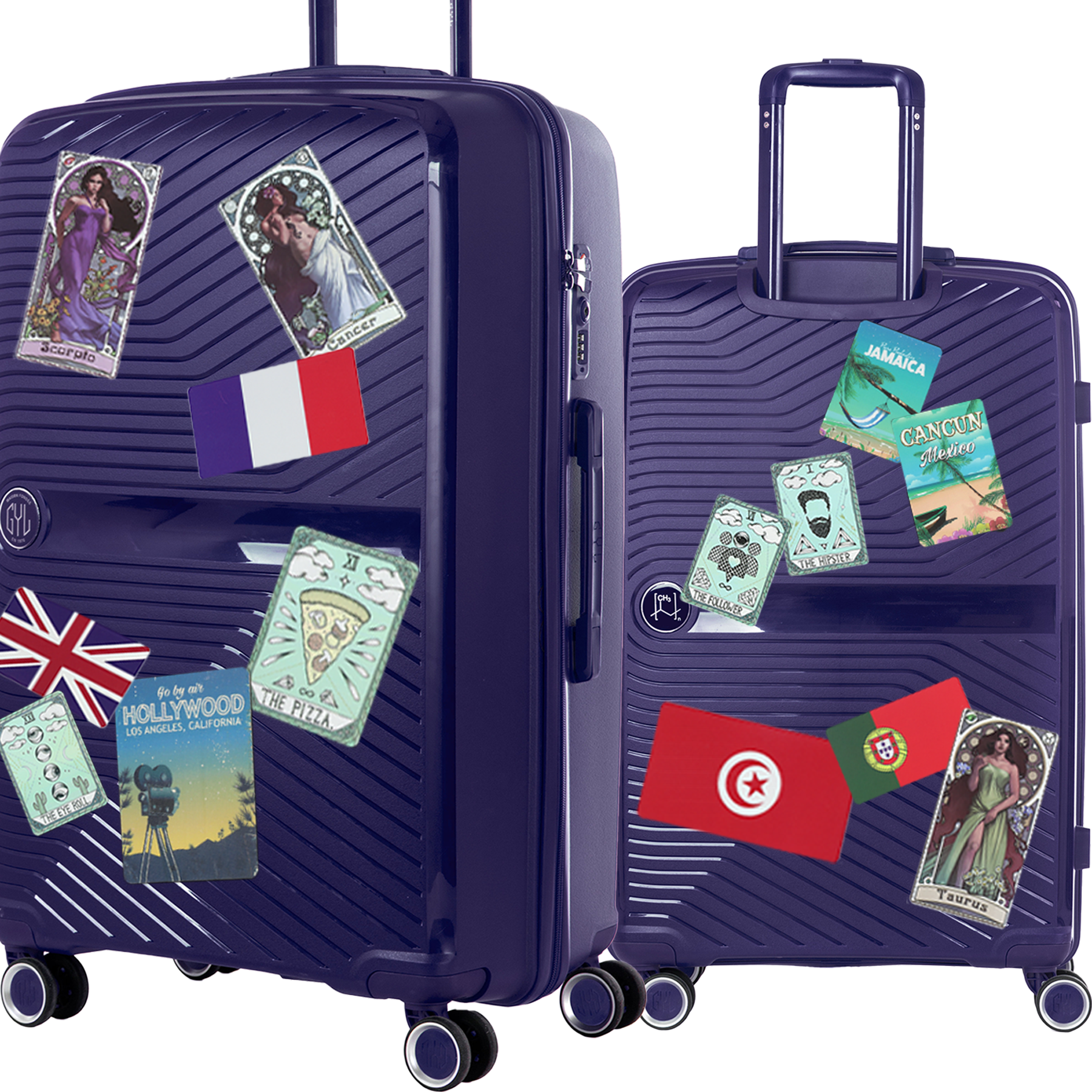 12 Stickers Paysages