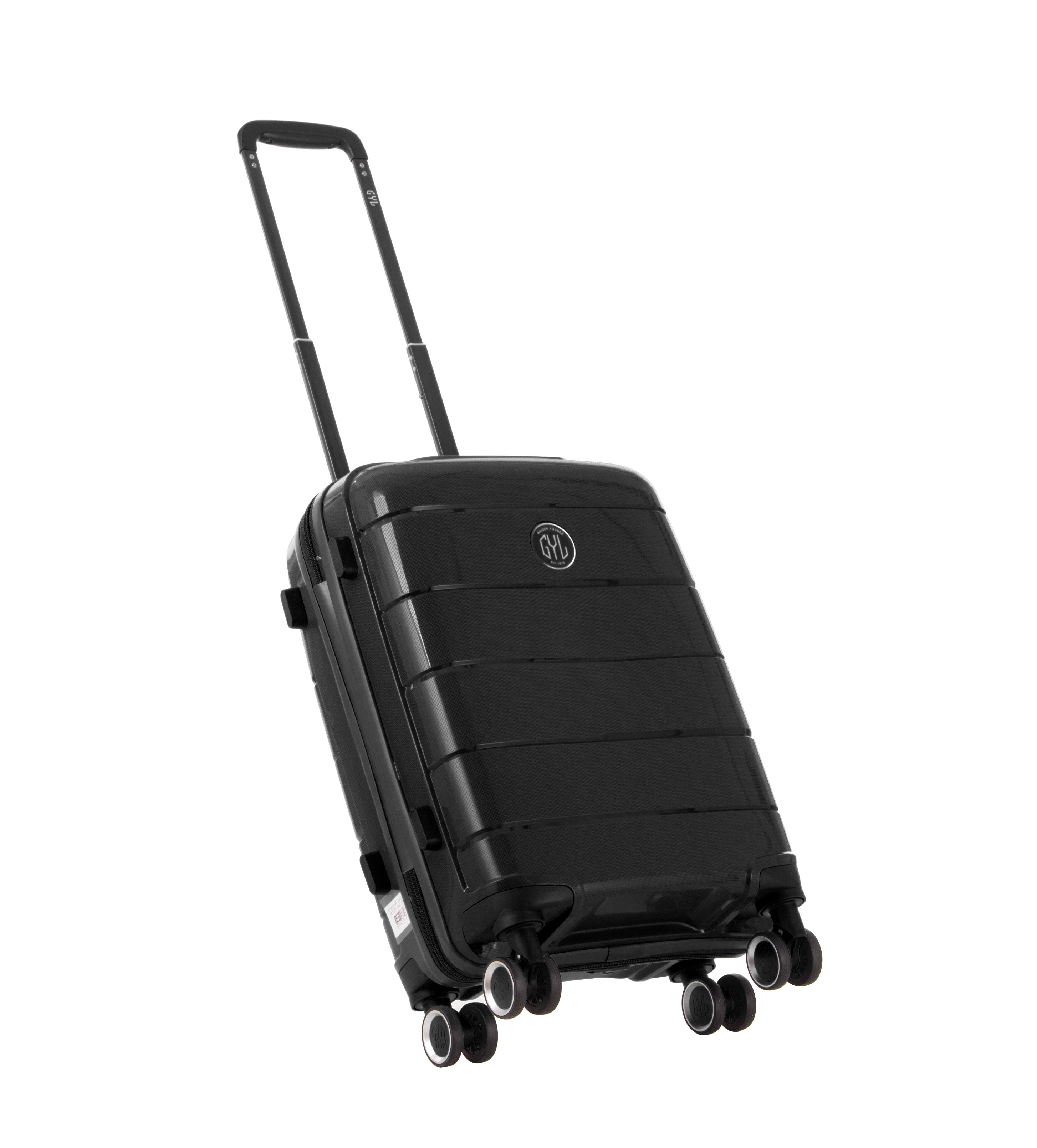 SET DE 3 VALISES RIGIDES CH3 (TAILLES S,M,L) Dark