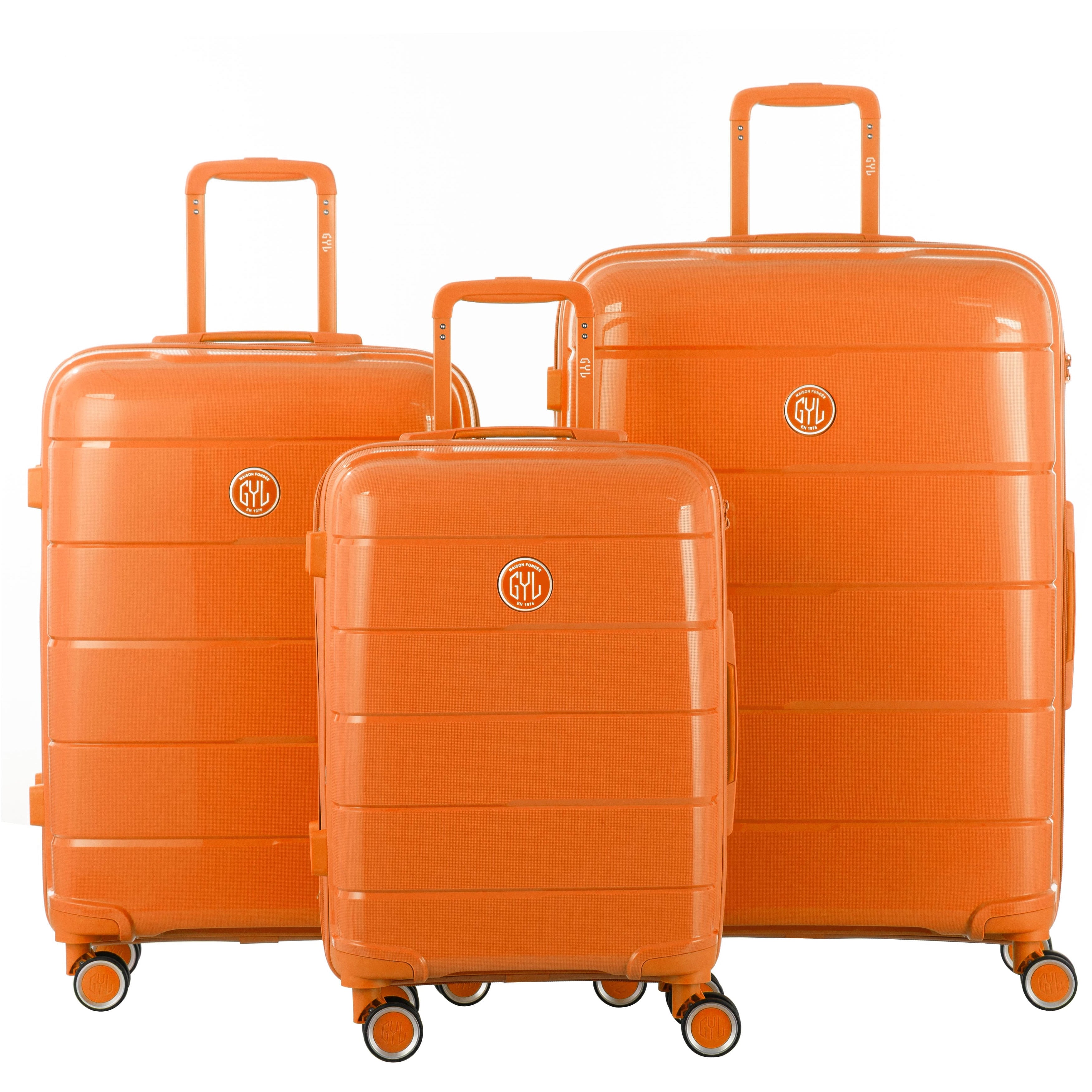 SET DE 3 VALISES ORANGE CH3