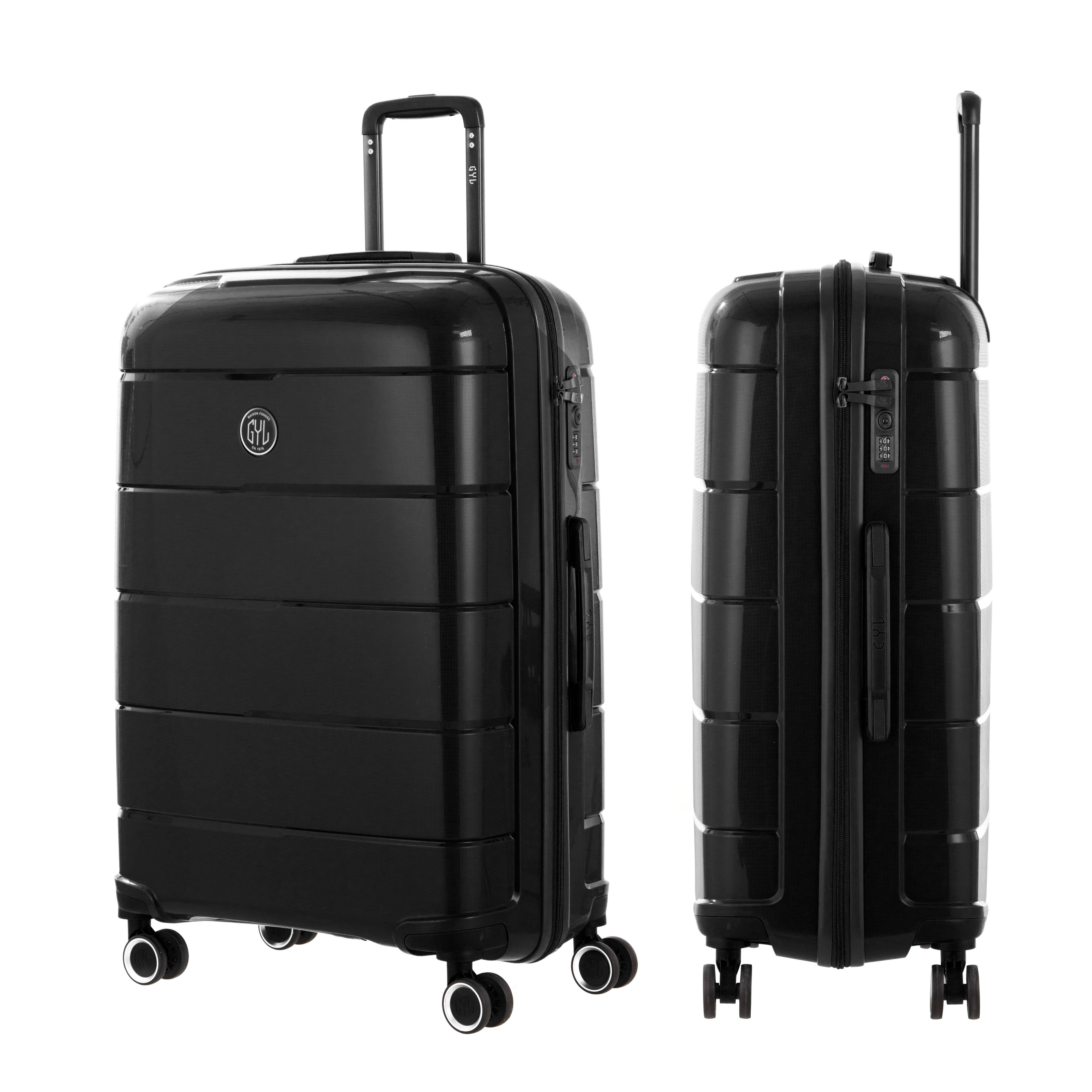 VALISE RIGIDE BLACK CH3 GRANDE (TAILLE L)