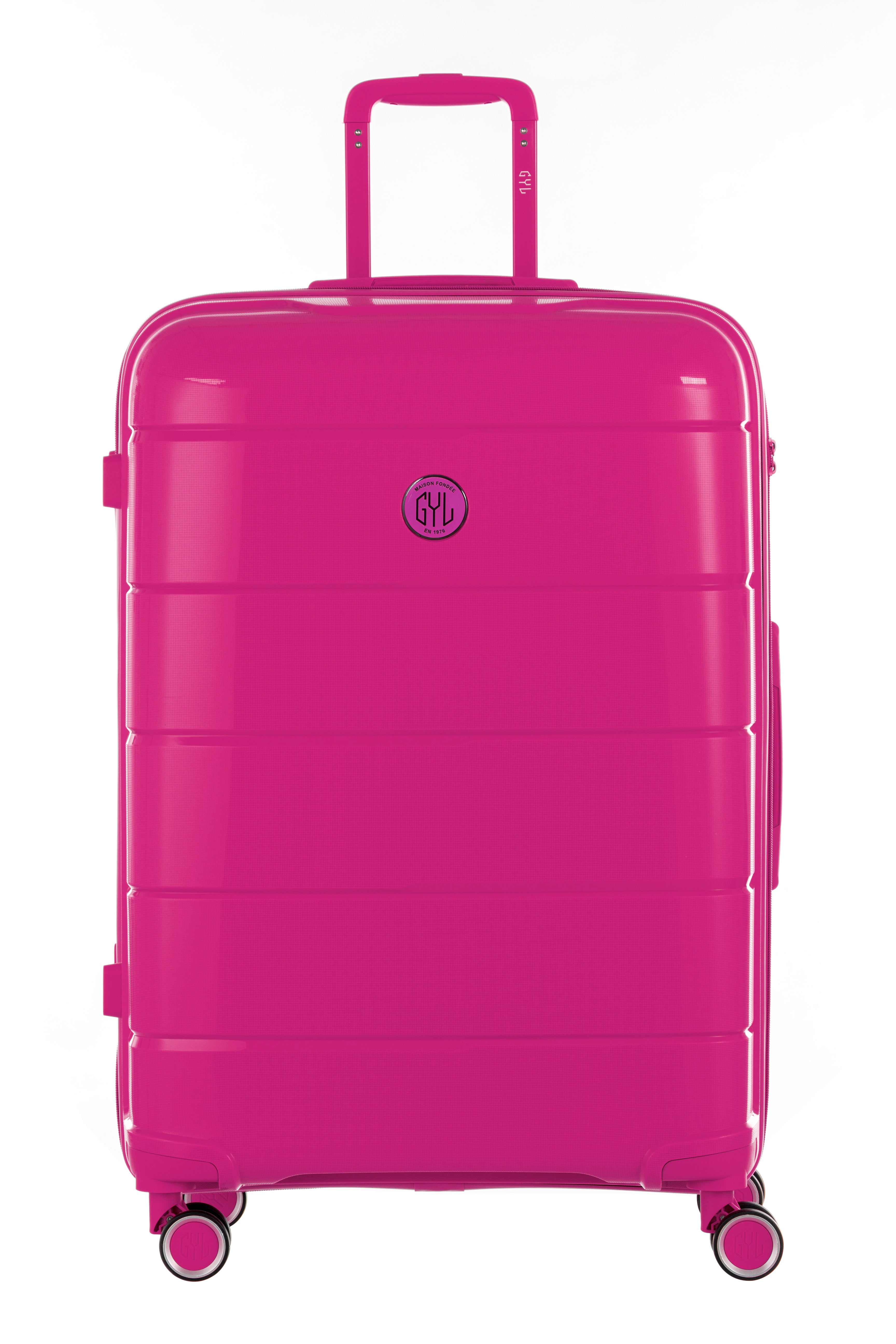 Valise Cabine Rigide Fuschia