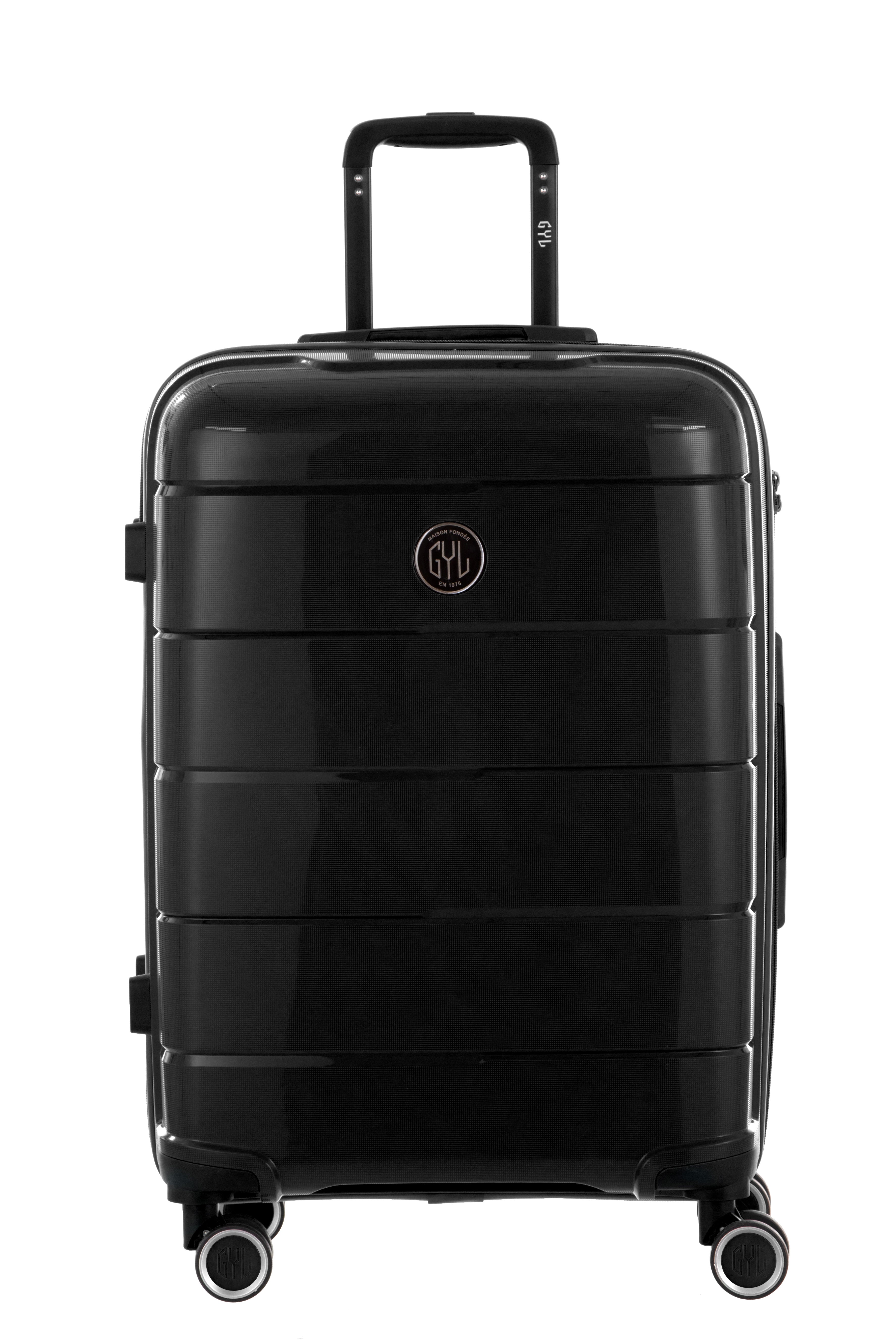 SET DE 3 VALISES RIGIDES CH3 (TAILLES S,M,L) Dark