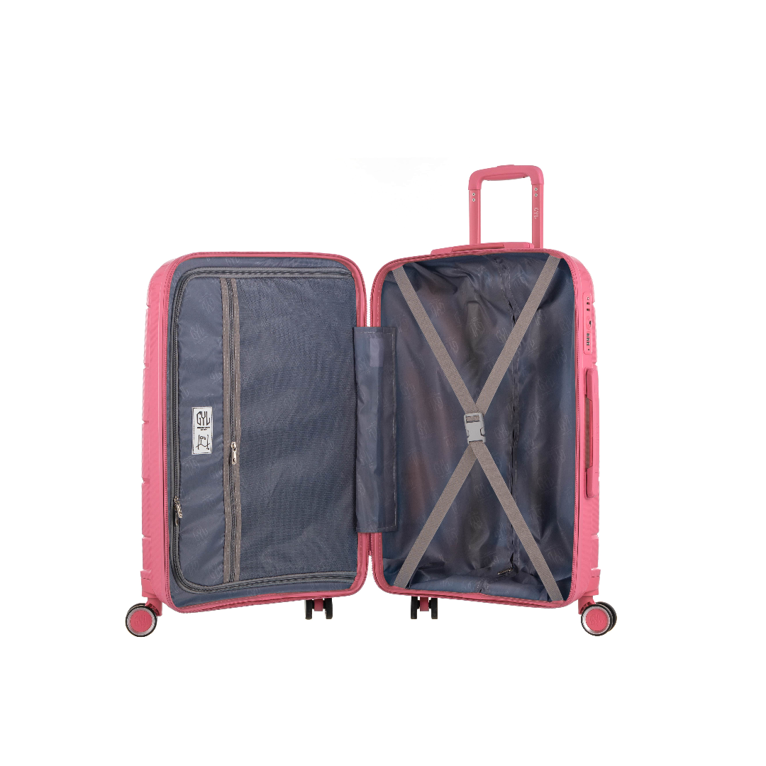 GRANDE VALISE PINK CH3