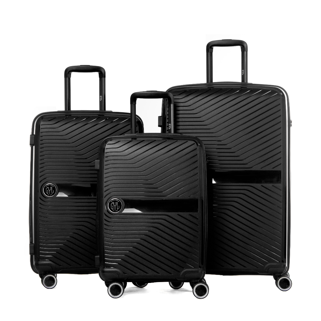 SET DE 3 VALISES BLACK PP5