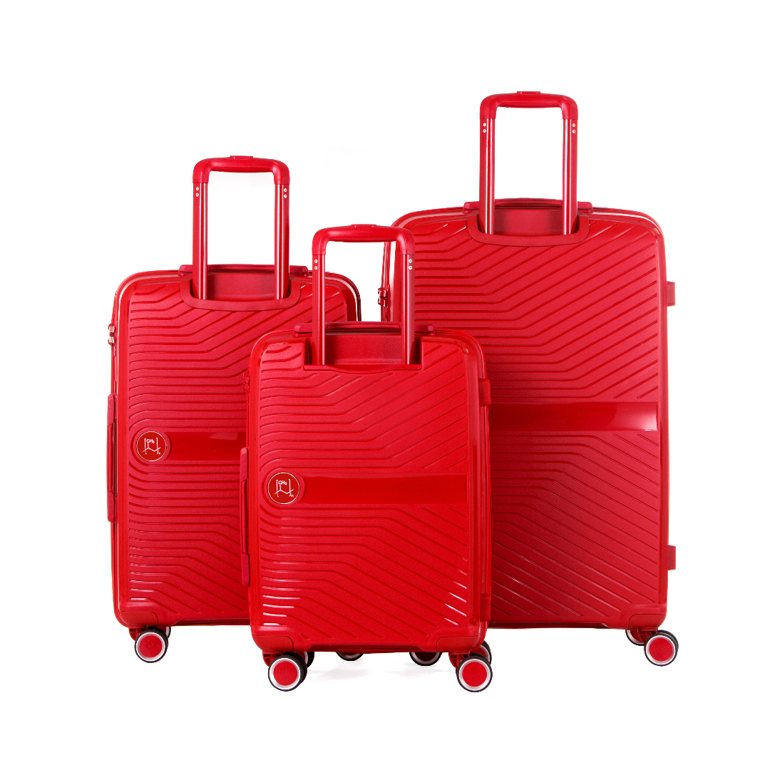 SET DE 3 VALISES RED PP5