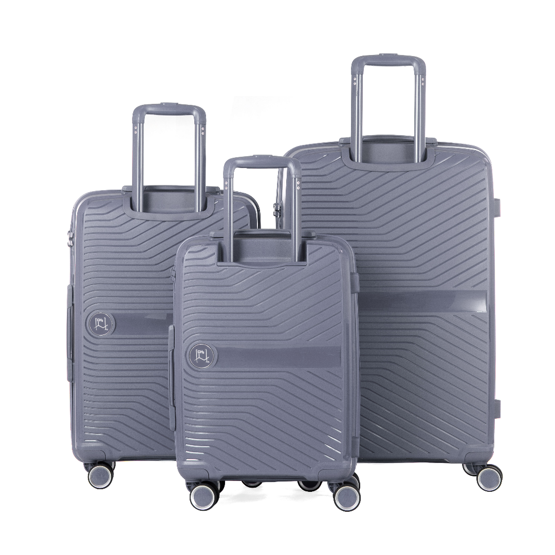 SET DE 3 VALISES SILVER PP5