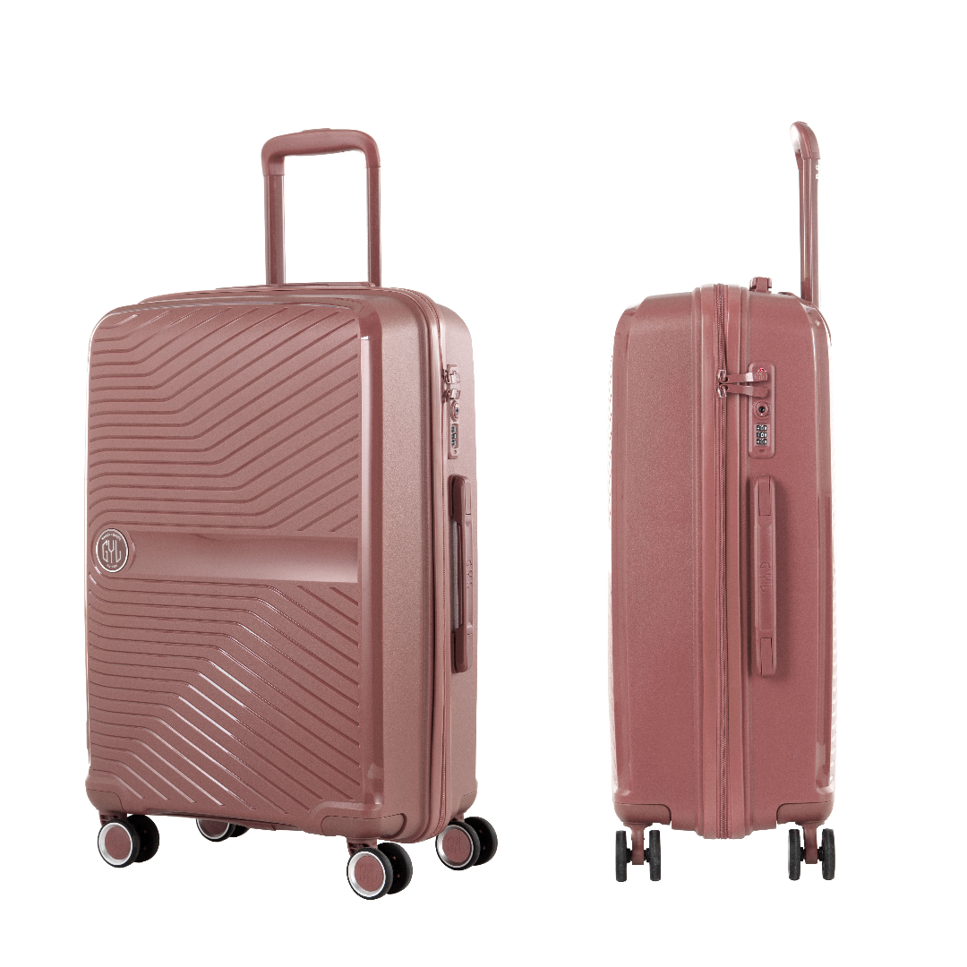 VALISE CABINE METAL CHAMPAGNE PP5