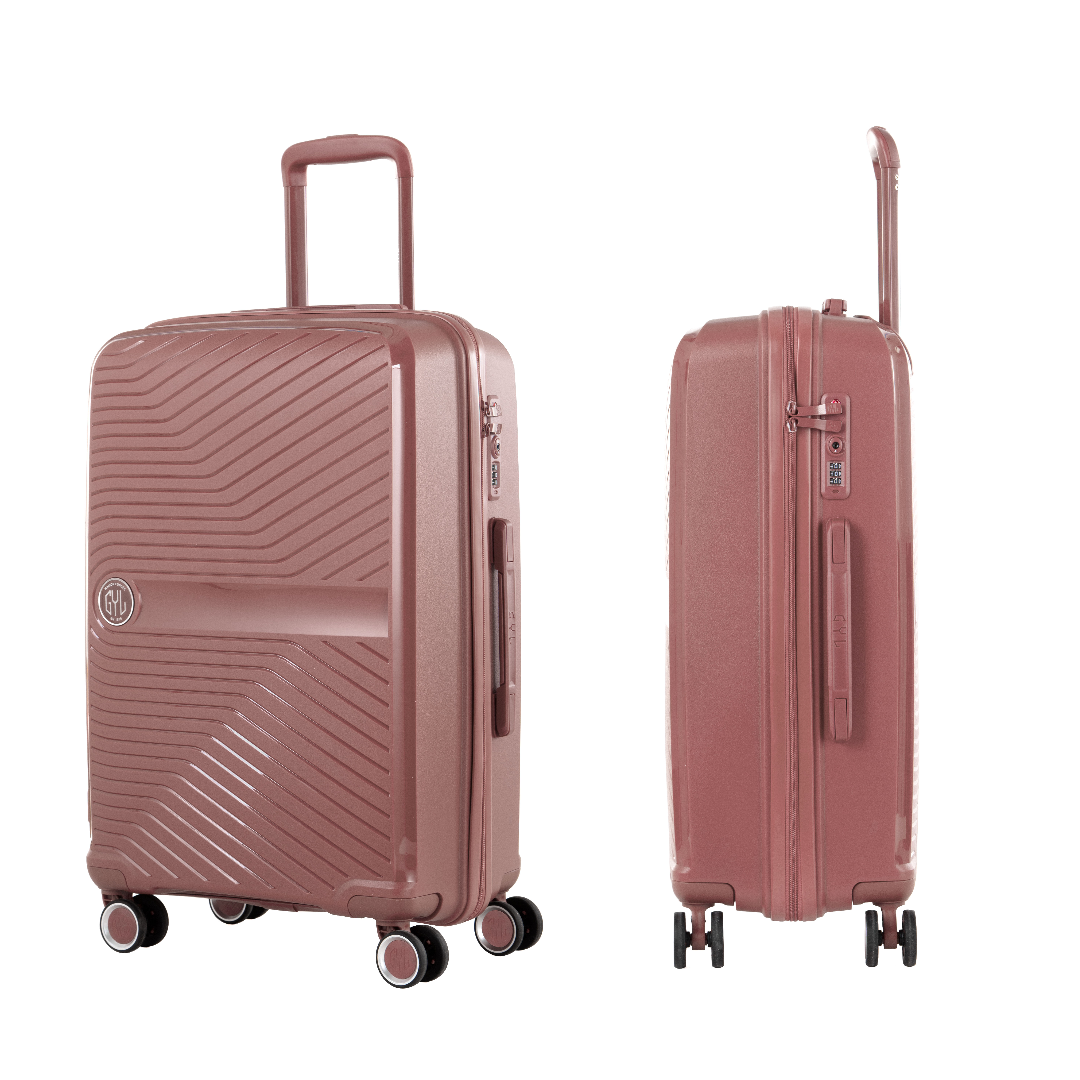 VALISE CABINE METAL CHAMPAGNE PP5