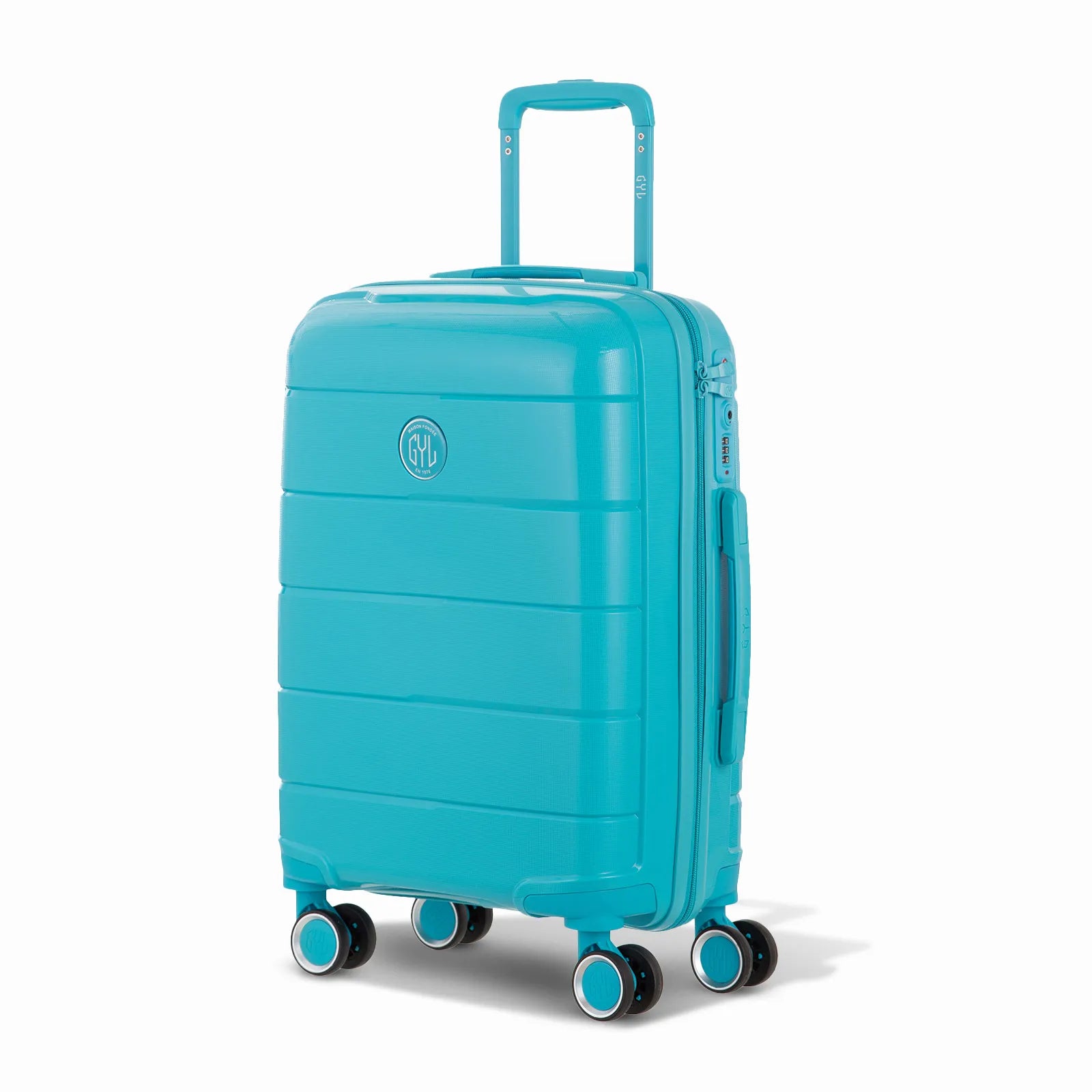 Valise Cabine Rigide ABS Avec Trousse De Maquillage, 4 Roulettes Pivotantes 360 Serrure Tsa 39 5 23 58 5 Cm Rose 97096429