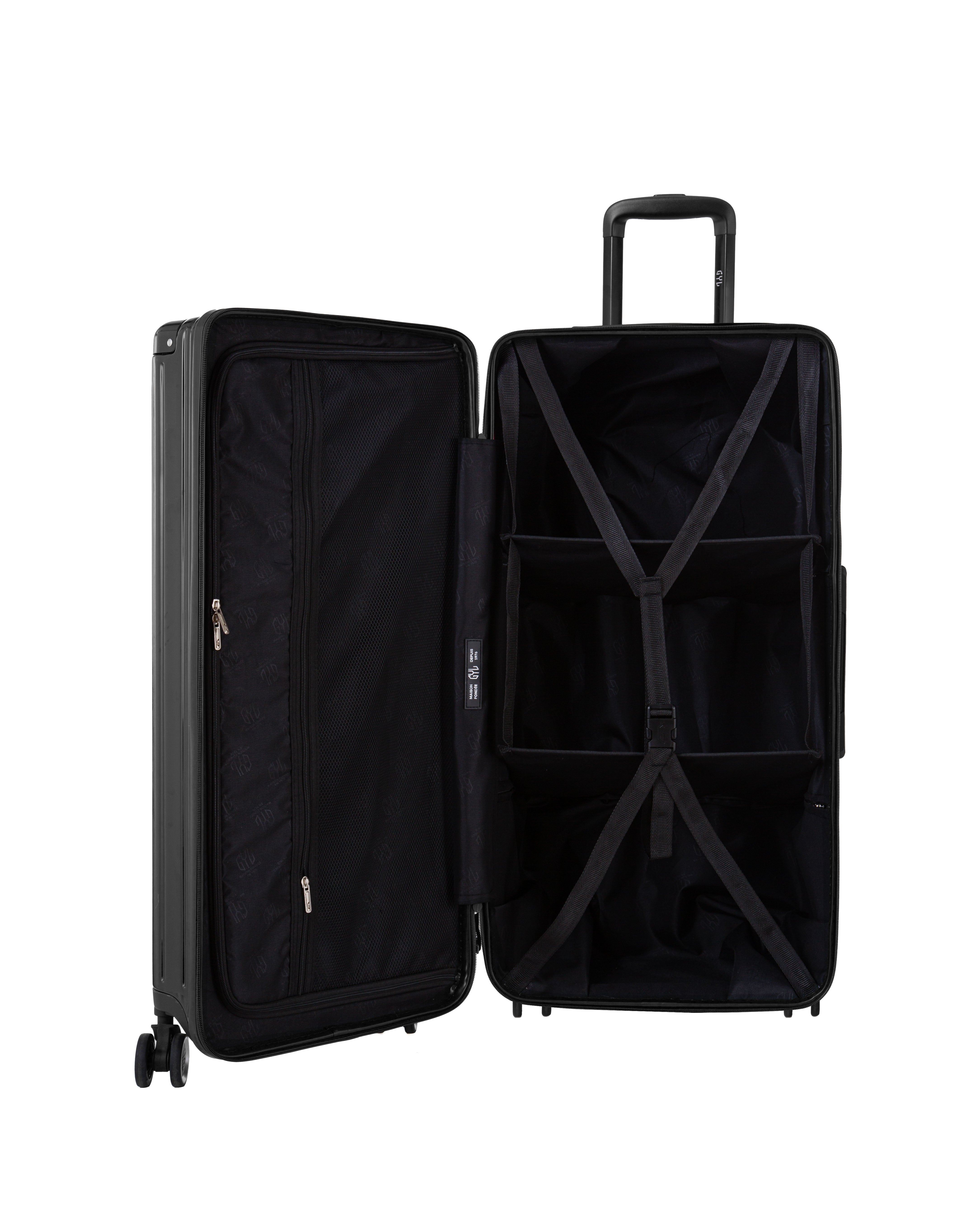 VALISE TRUNK FE204 (TAILLES L) NOIR