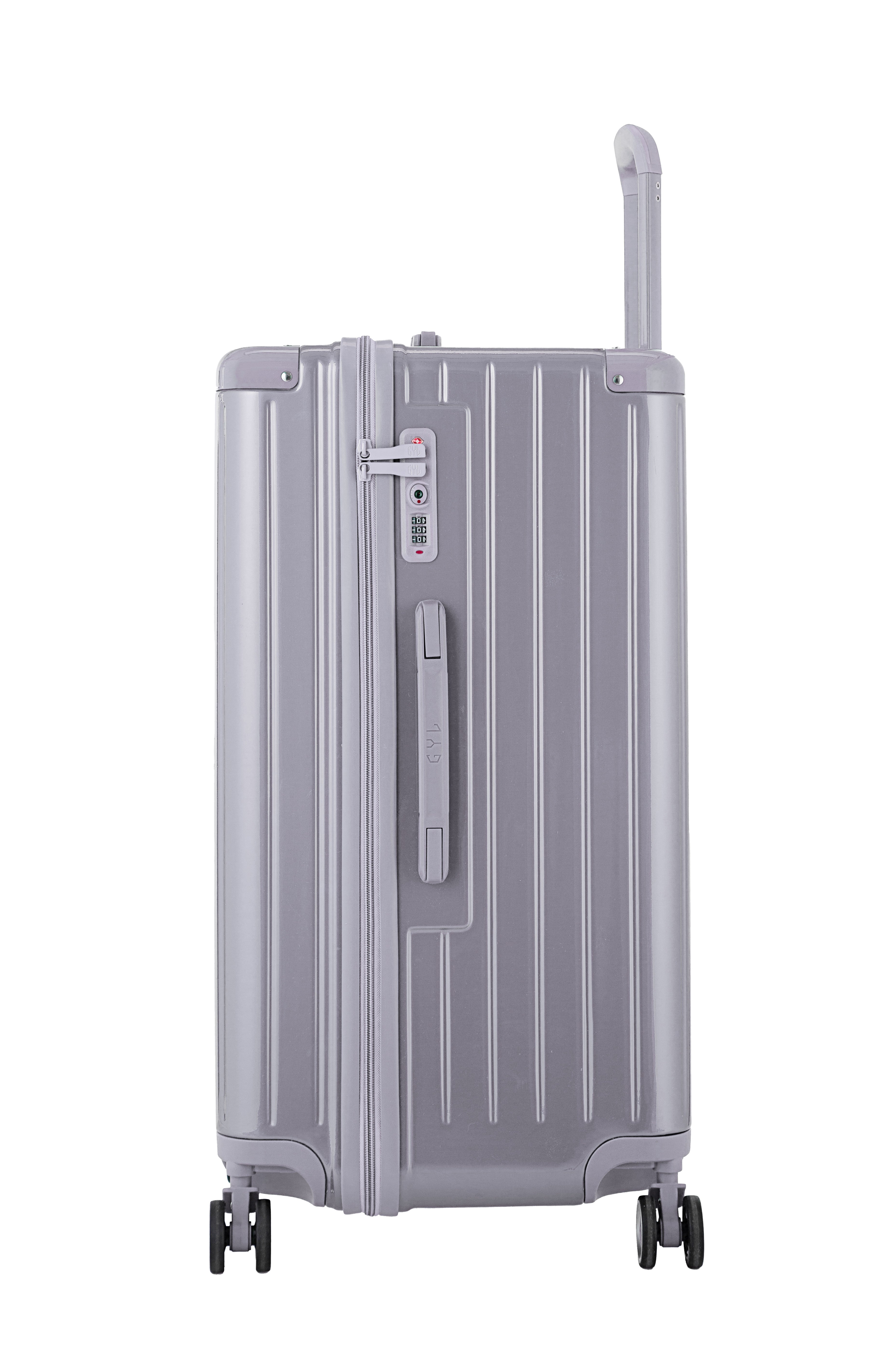 VALISE TRUNK FE204 (TAILLES L) ARGENT
