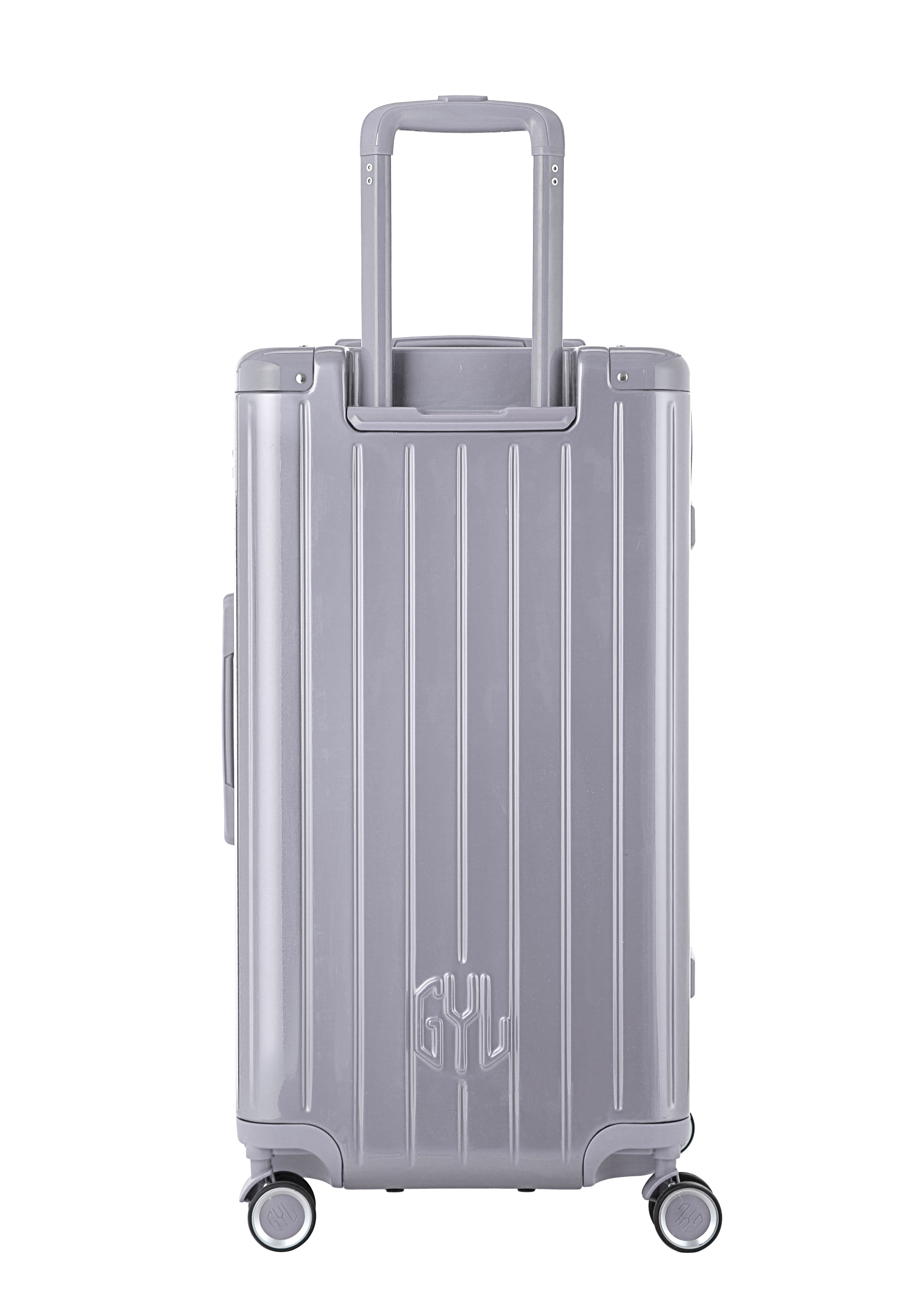 VALISE TRUNK FE204 (TAILLES L) ARGENT