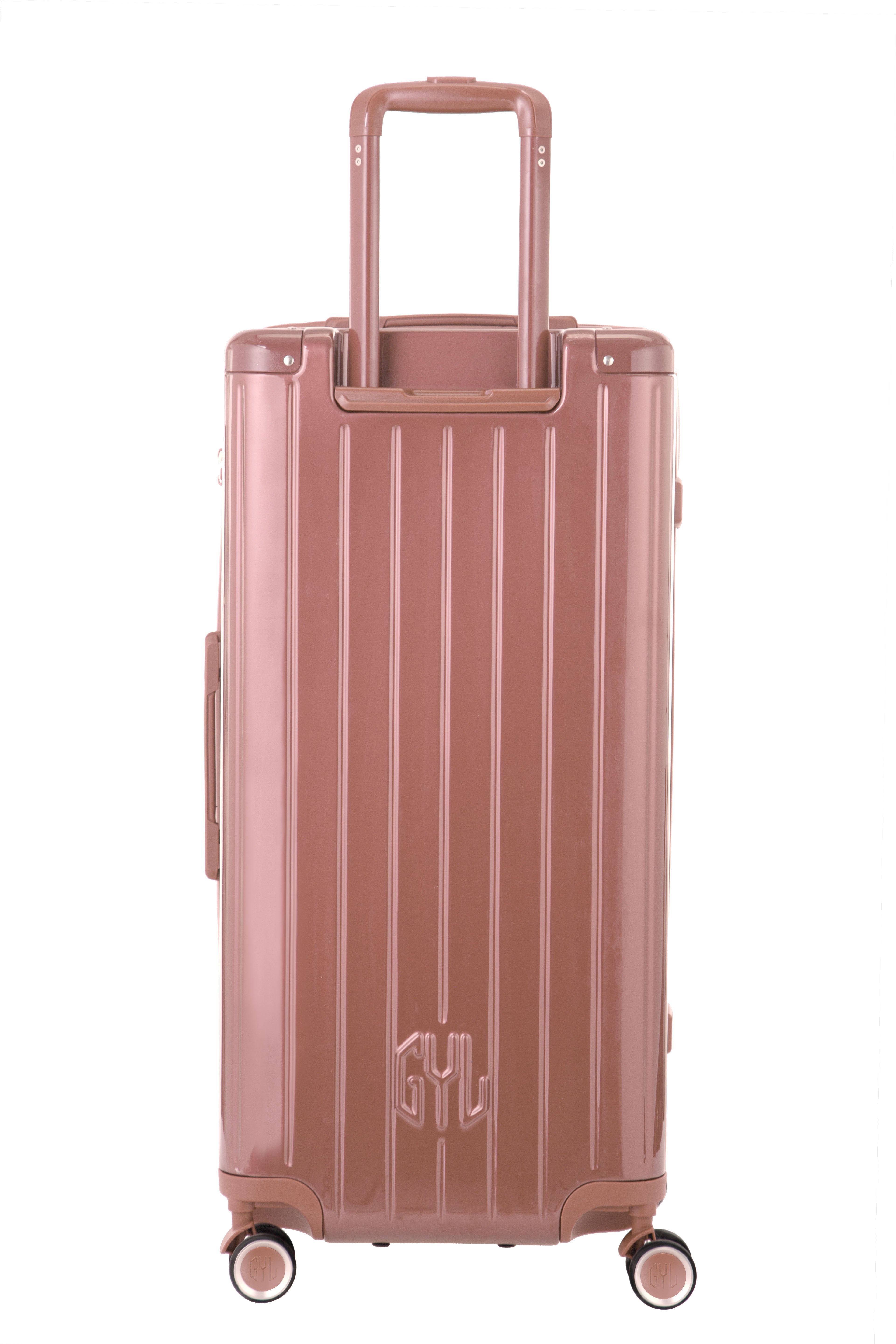 VALISE TRUNK FE204 (TAILLES XL) OR ROSE