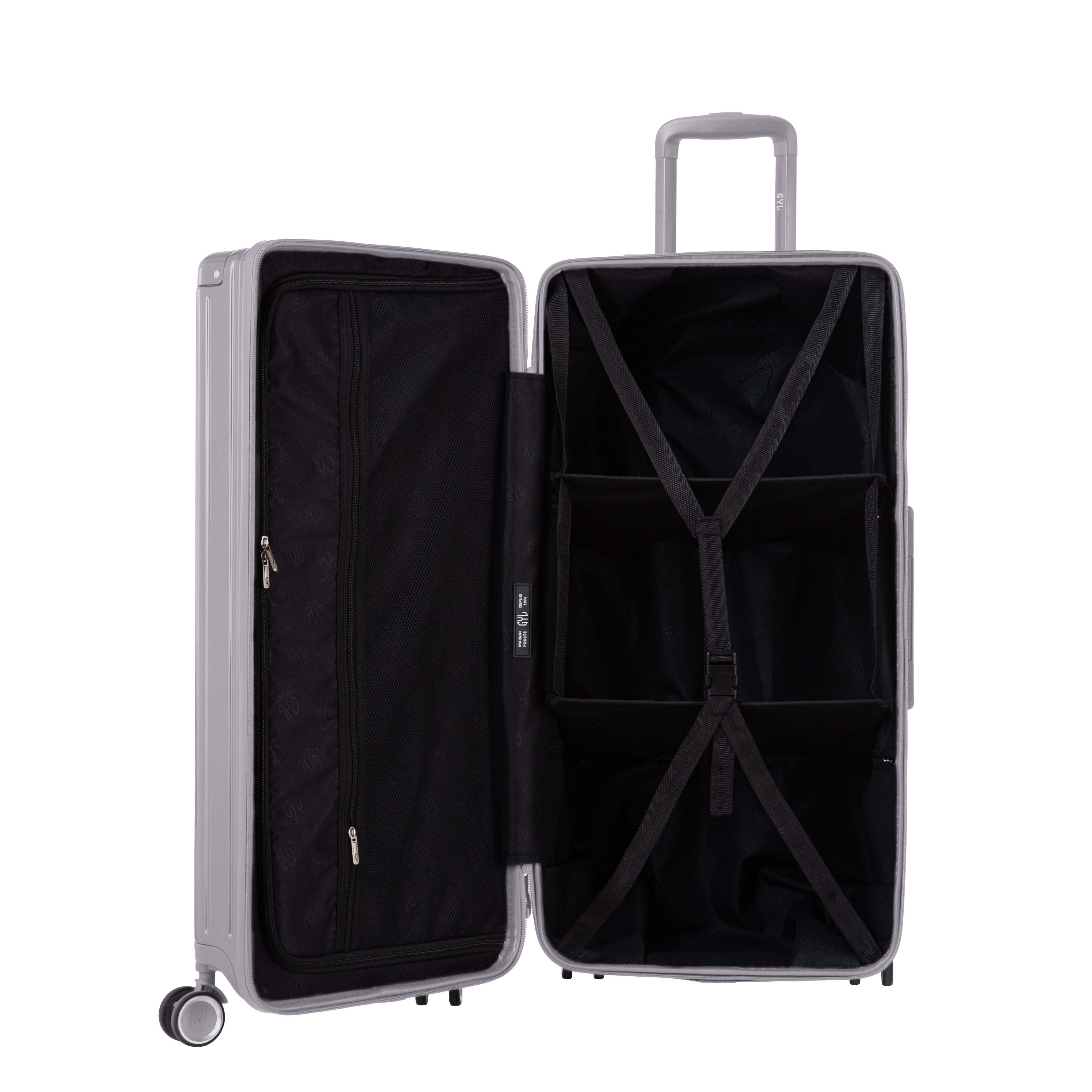 VALISE TRUNK FE204 (TAILLES XL) ARGENT