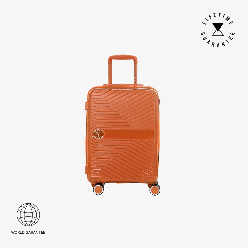 VALISE RIGIDE ORANGE PP5 WEEKEND (TAILLE S)