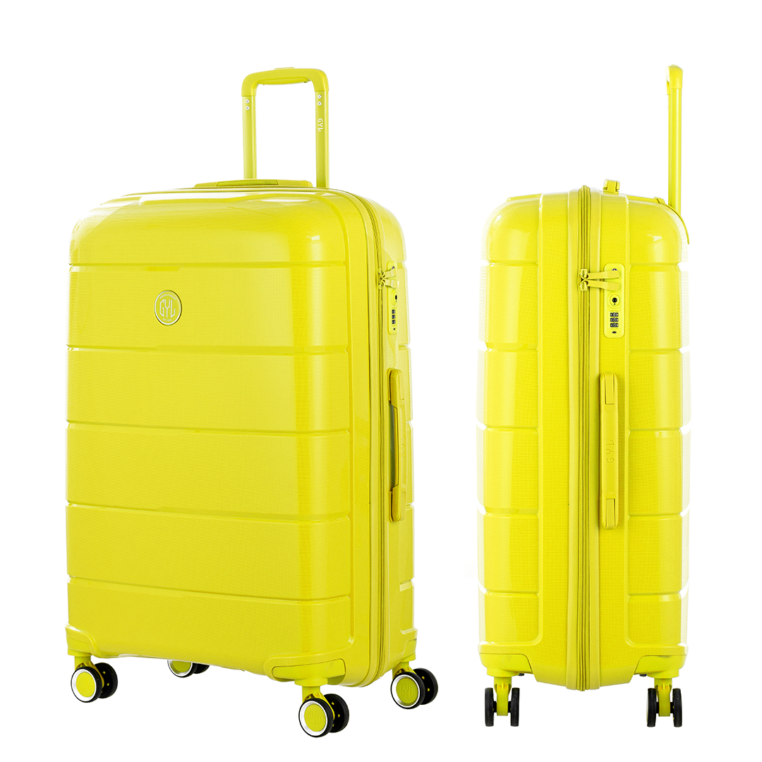 VALISE RIGIDE DARK YELLOW CH3 GRANDE (TAILLE L)