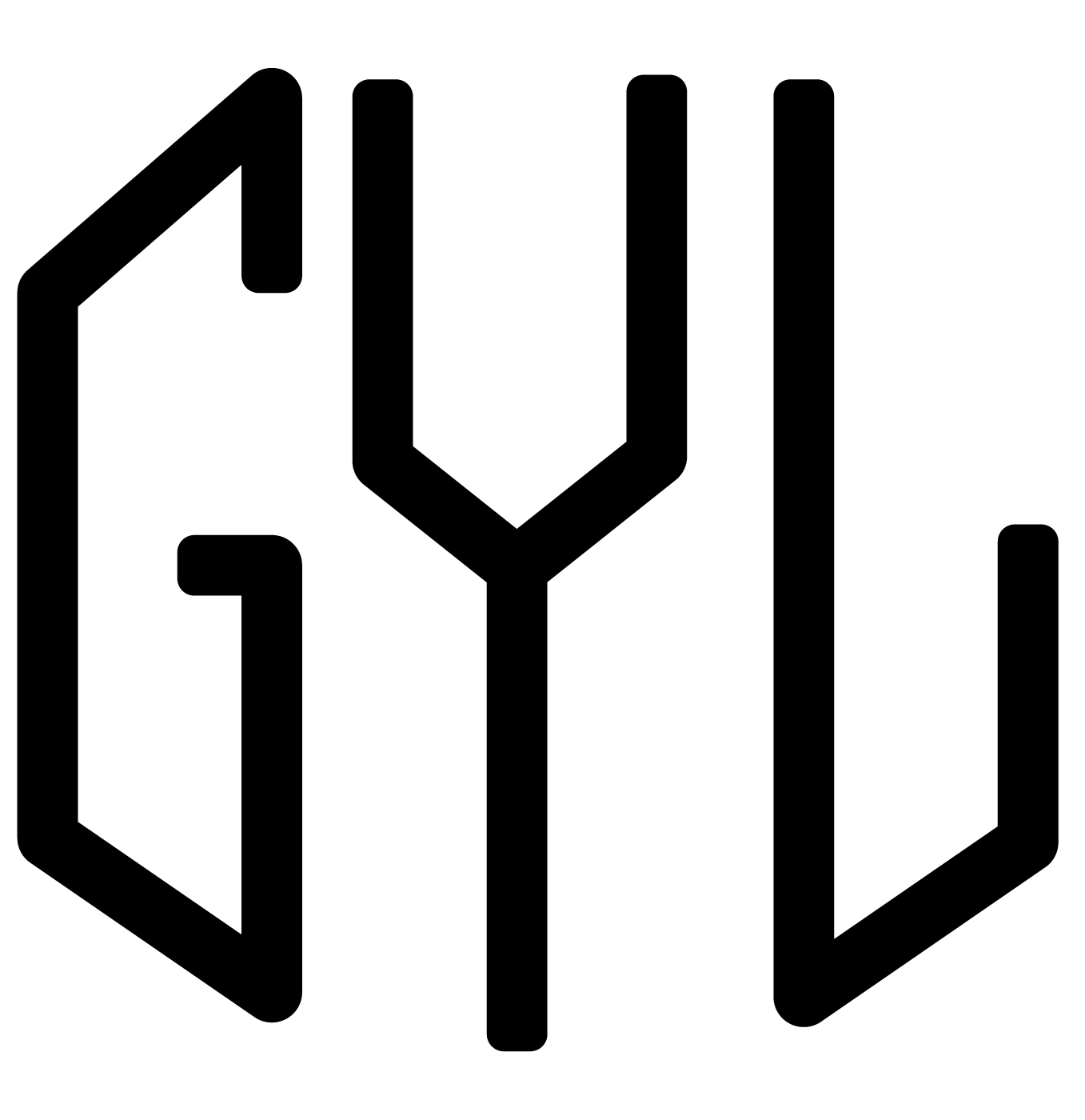 Logo GYL noir