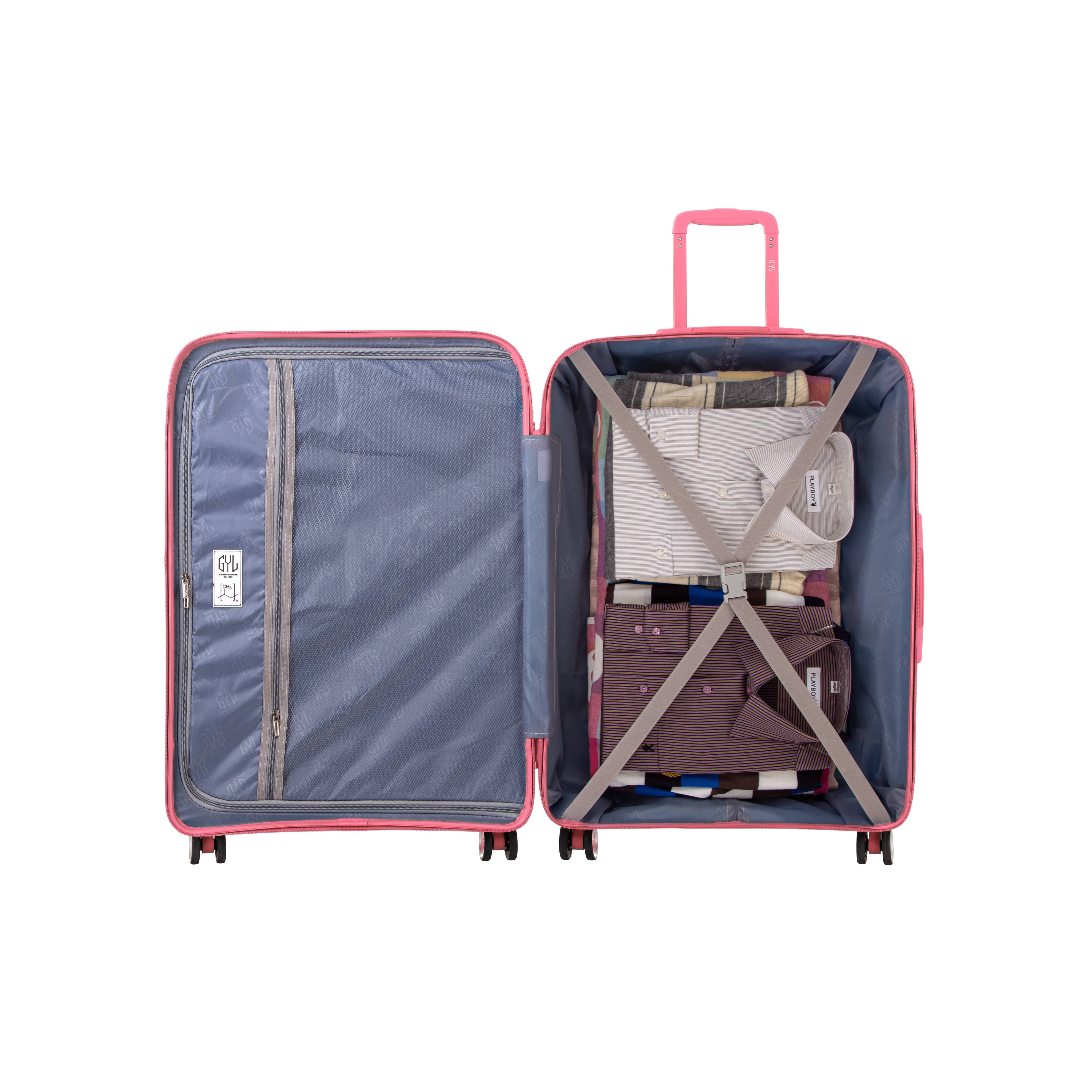 GRANDE VALISE PINK CH3