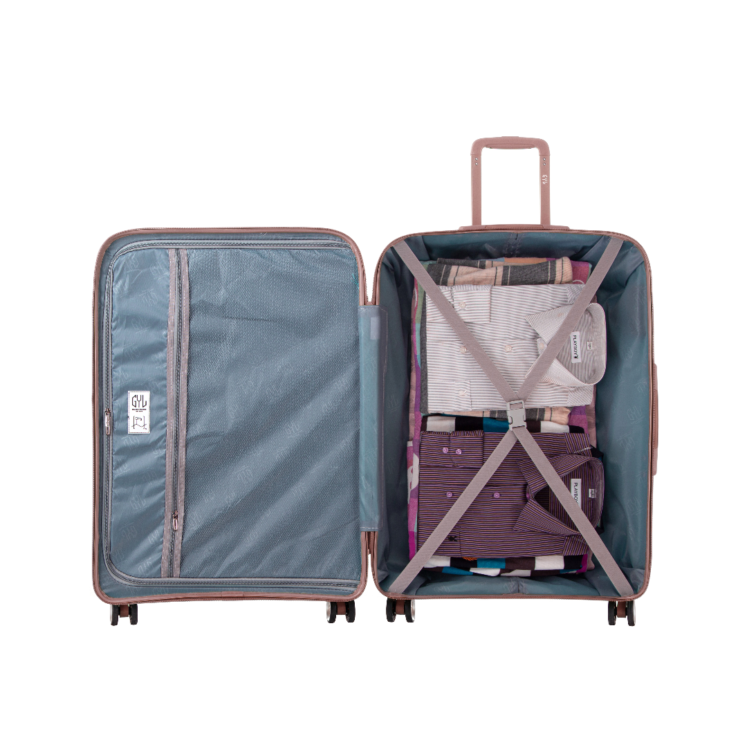 GRANDE VALISE PINK GOLD CH3