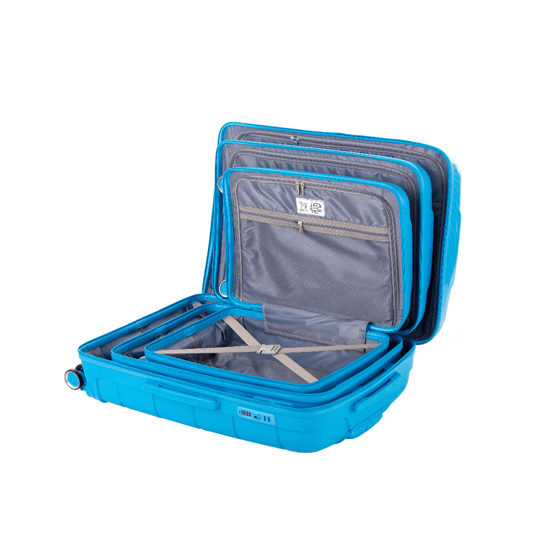 Set de 3 Valises Blue Light CH3