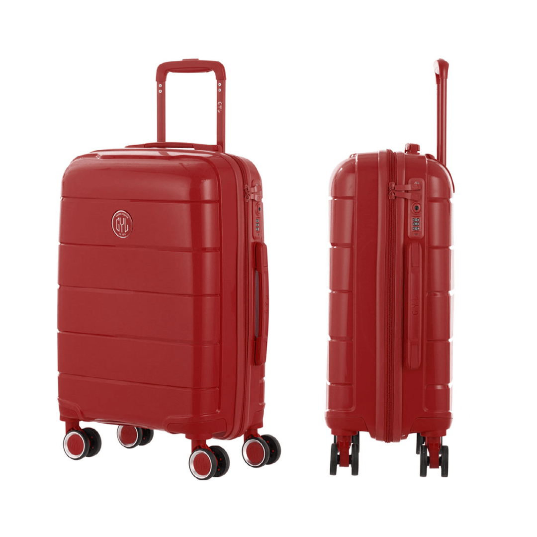 VALISE CABINE DARK RED CH3