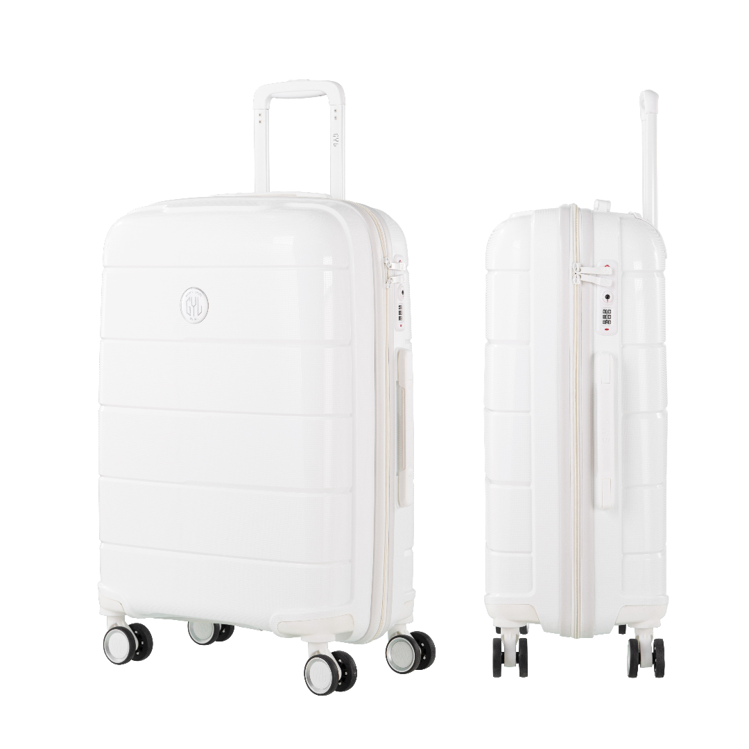 GRANDE VALISE WHITE CH3