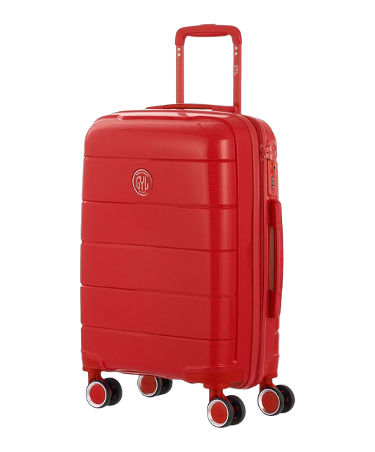 Valise cabine Citadine GYL rouge vue trois quarts