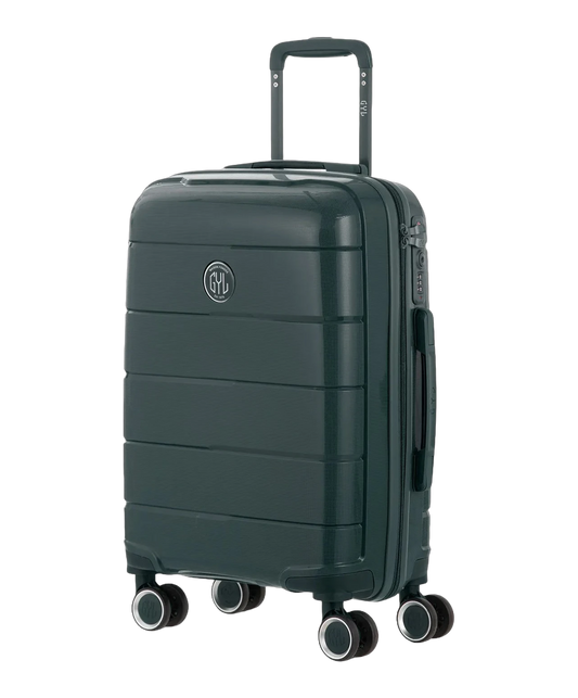 Valise cabine Citadine GYL sapin vue trois quarts