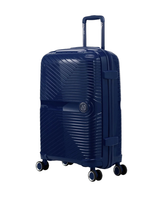 Valise cabine Signature GYL marine vue trois quarts