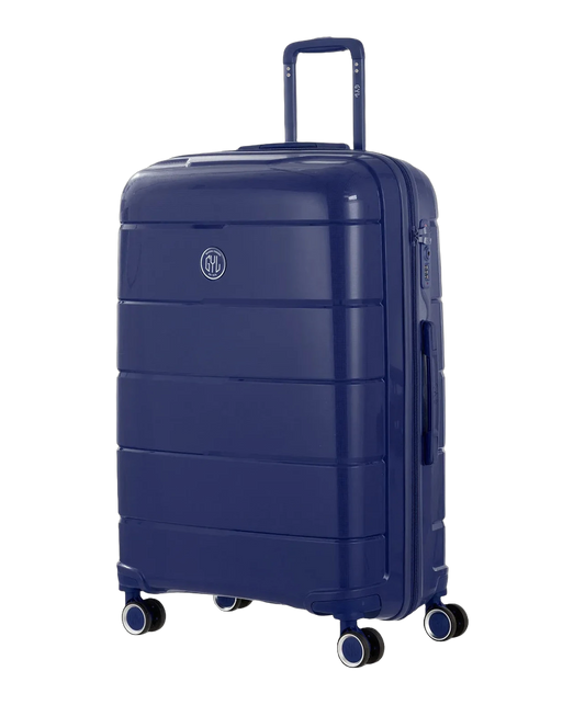 Valise soute Citadine GYL marine vue trois quarts