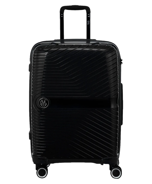 Valise soute Signature GYL noir vue de face avec logo