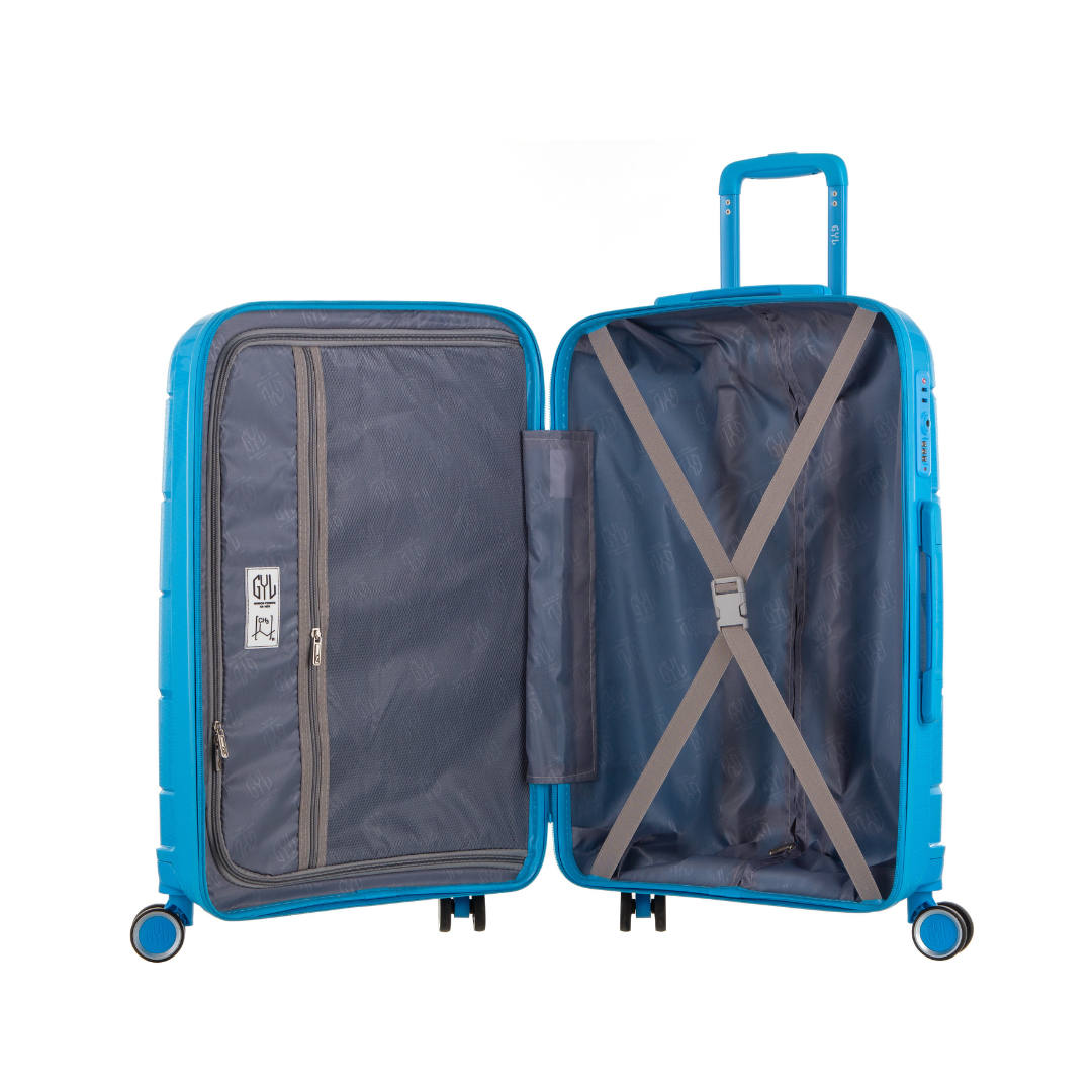 VALISE MOYENNE BLEU LIGHT CH3