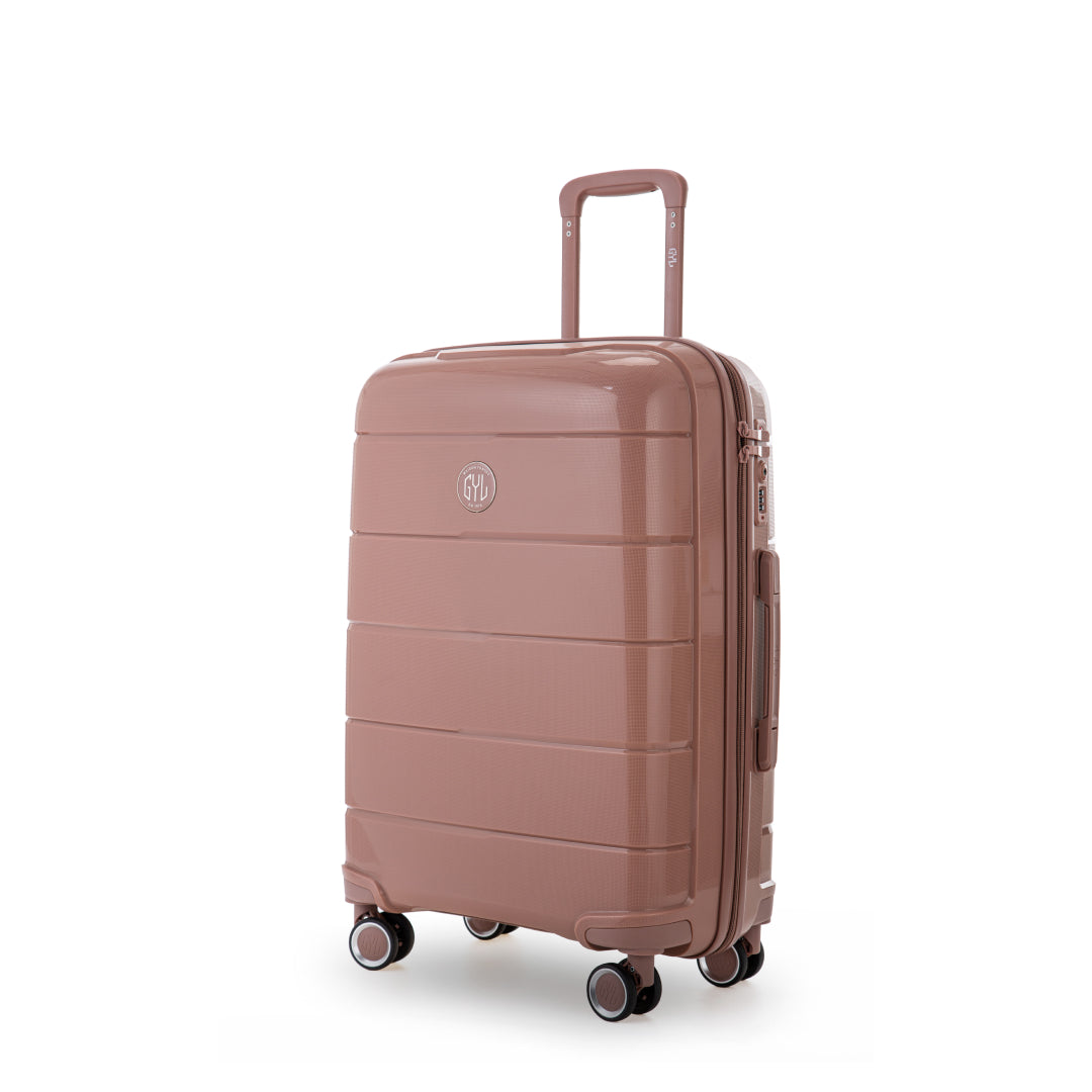 SET DE 3 VALISES RIGIDES Pink Gold CH3 (TAILLES S, M, L)