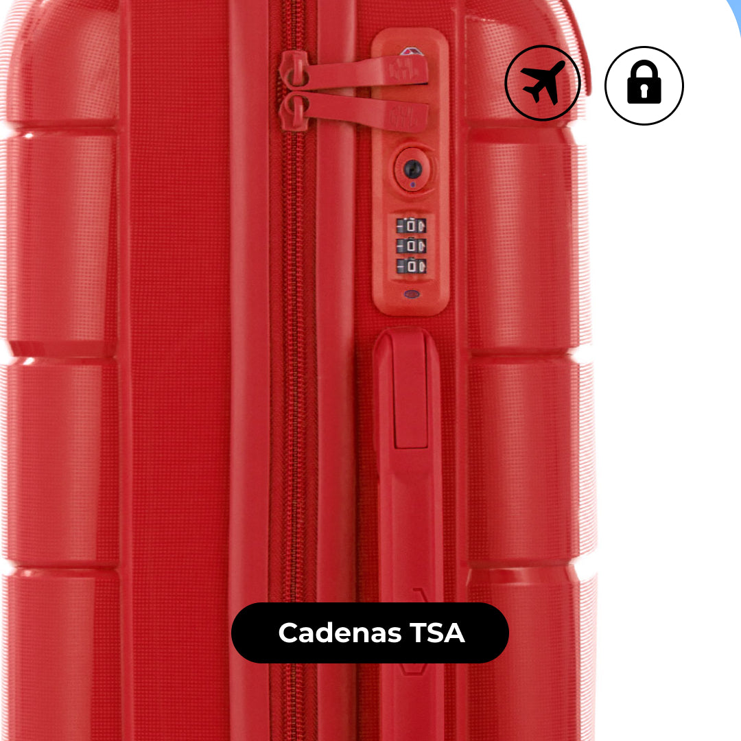 VALISE RIGIDE RED CH3 GRANDE (TAILLE L)