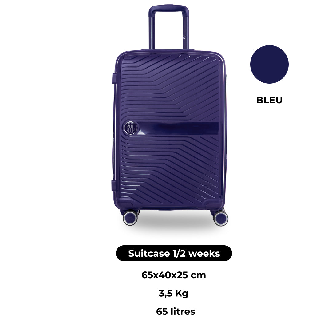 VALISE RIGIDE NAVY PP5 CABINE (TAILLE S)