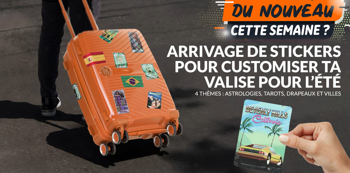 Achetez des Stickers de Valise uniques chez Gylbag