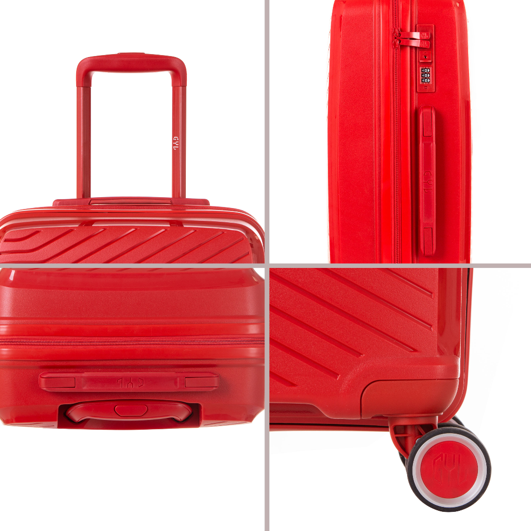 SET DE 2 VALISES RIGIDES RED PP5(TAILLE M,L)