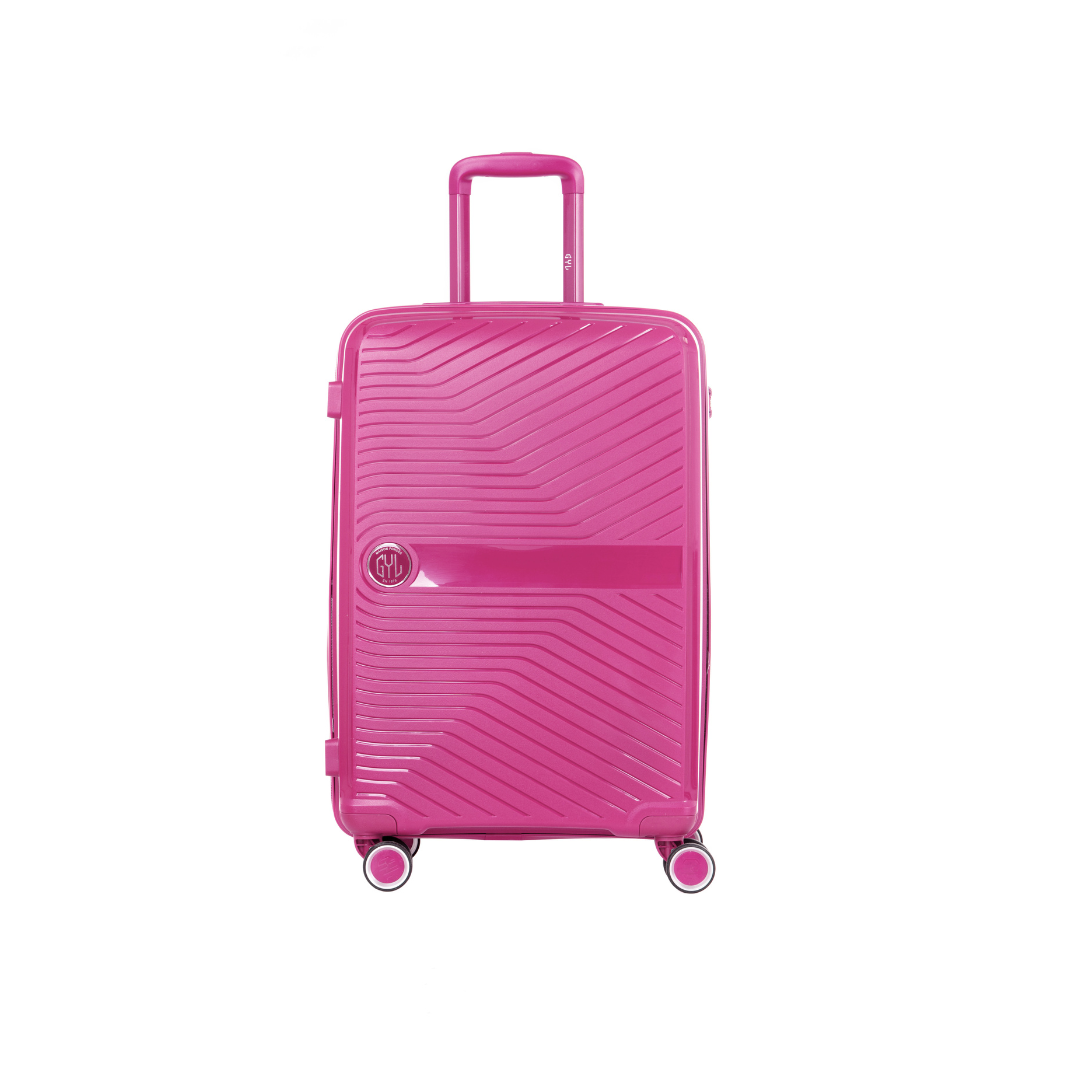 VALISE MOYENNE FUSHIA PP5