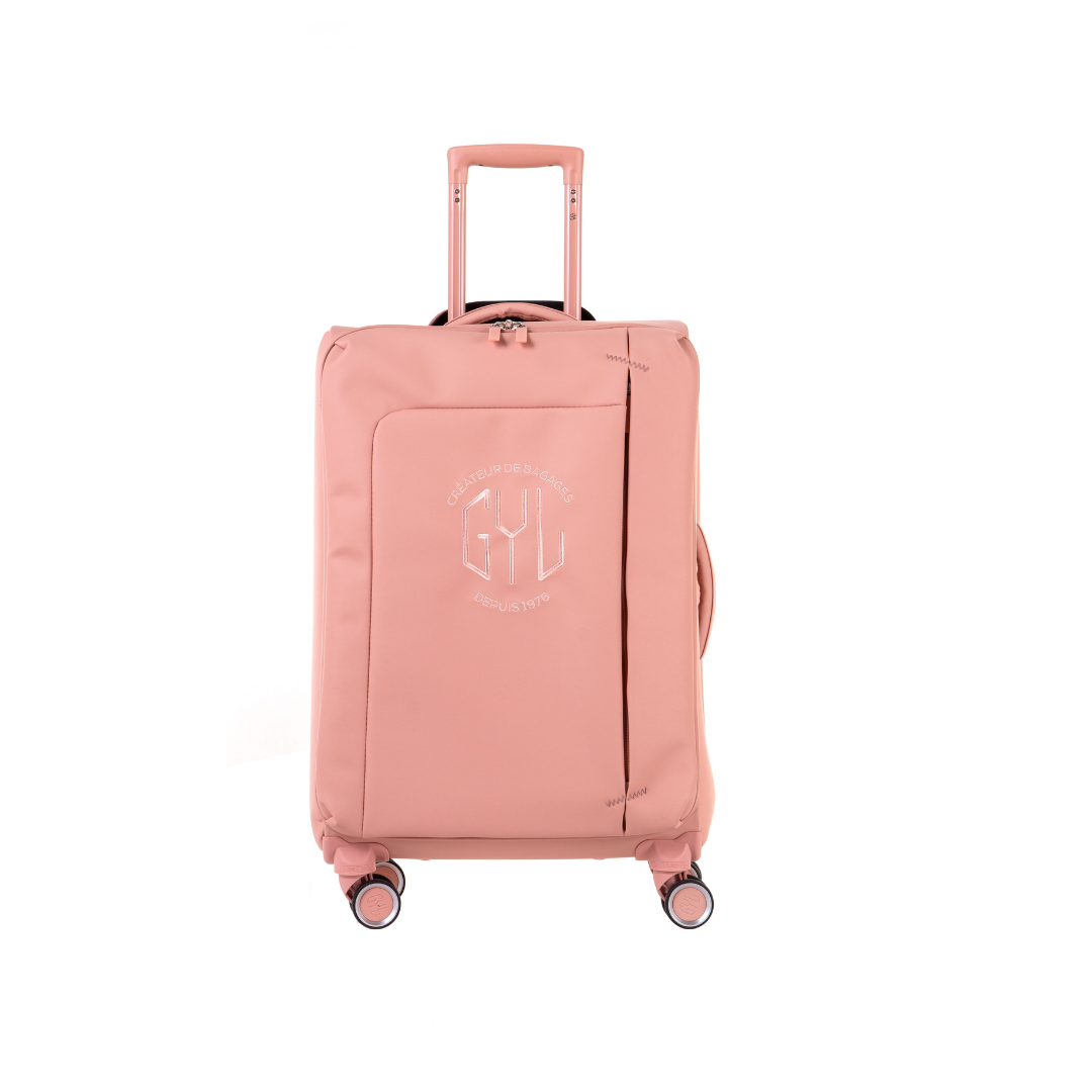 VALISE SOUPLE PINK GOLD NAP MOYENNE (TAILLE M)