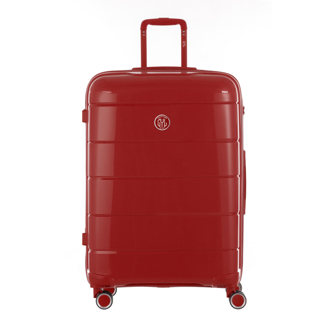 GRANDE VALISE DARK RED CH3