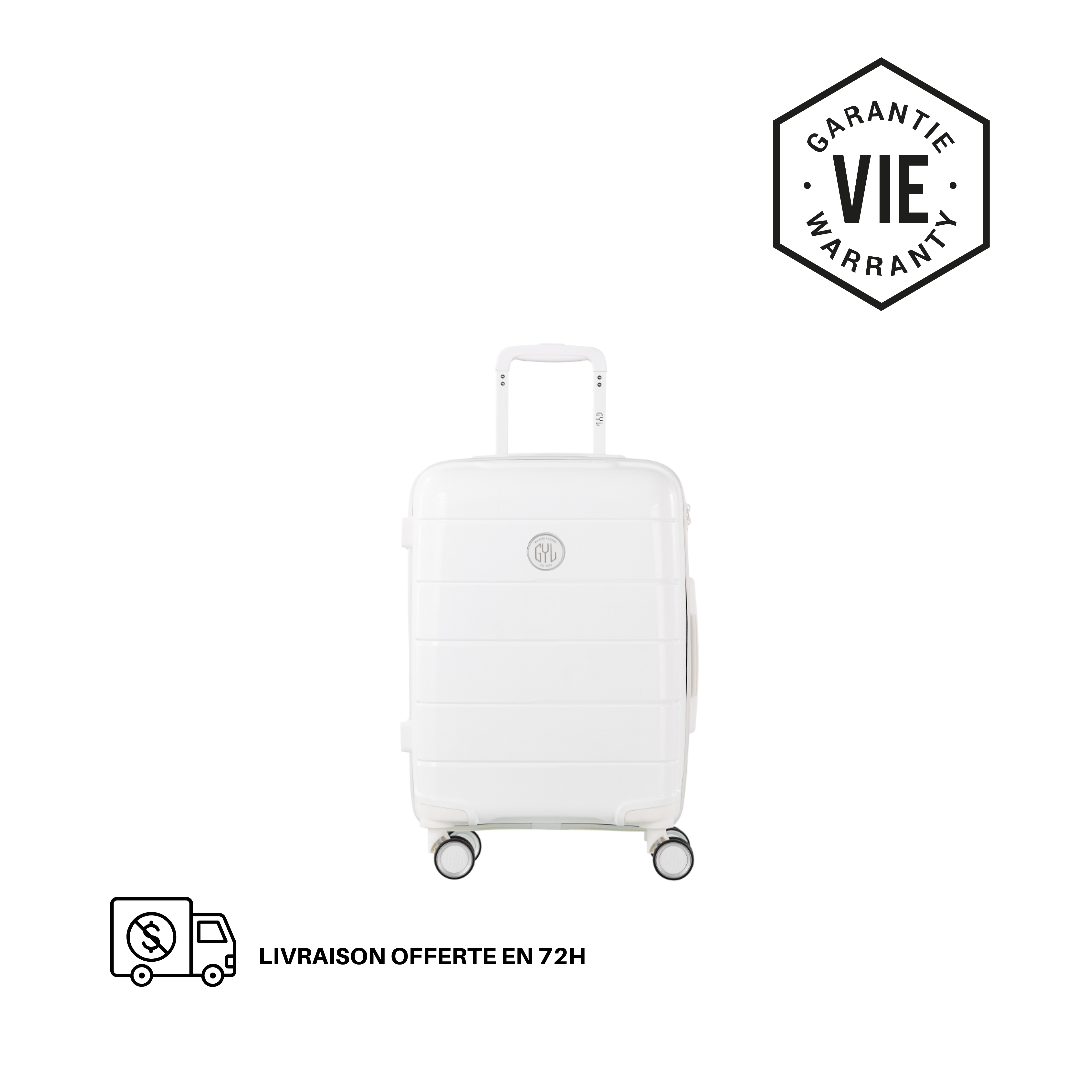 VALISE CABINE WHITE CH3