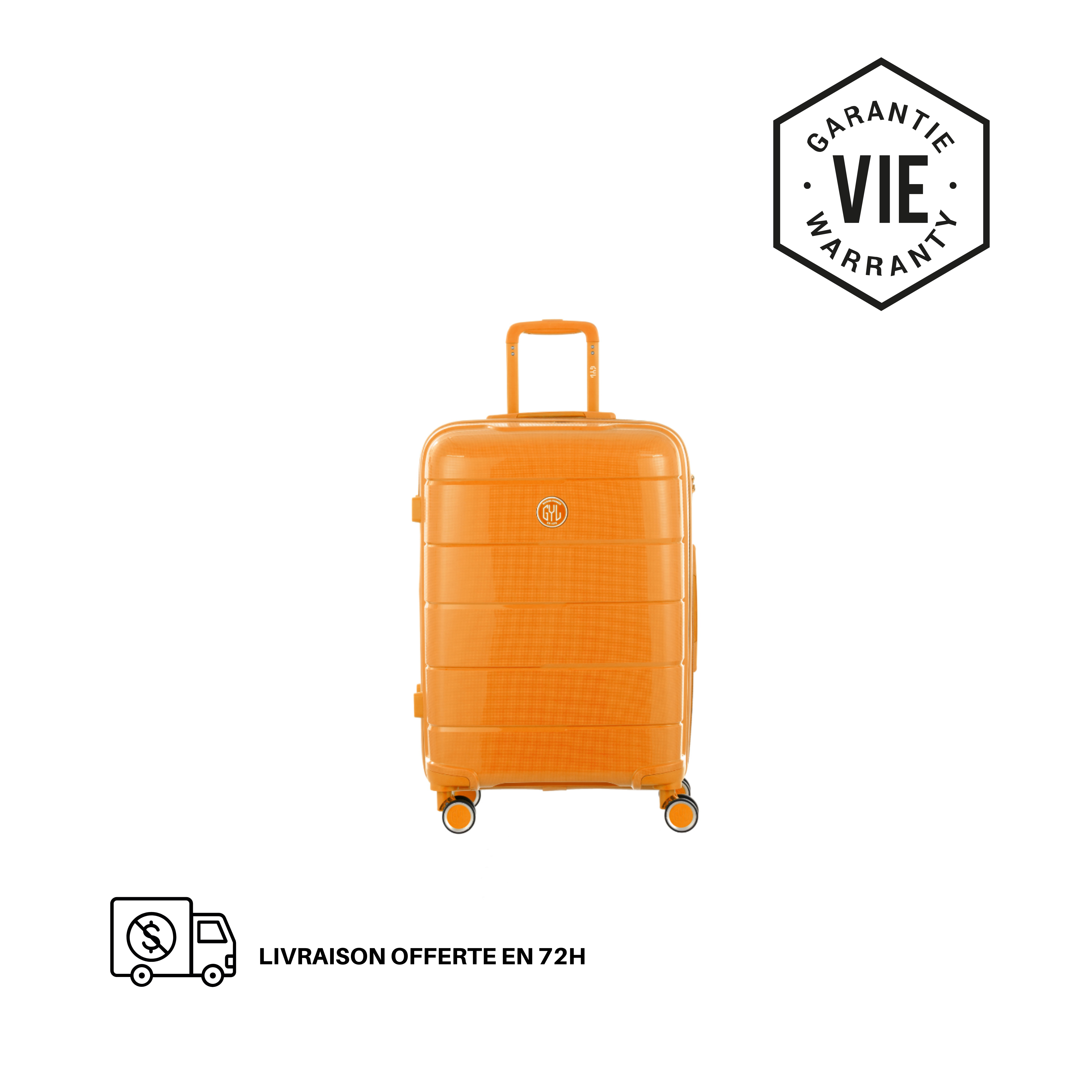 VALISE MOYENNE YELLOW CH3