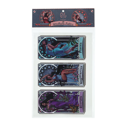 12 Stickers Astrologiques