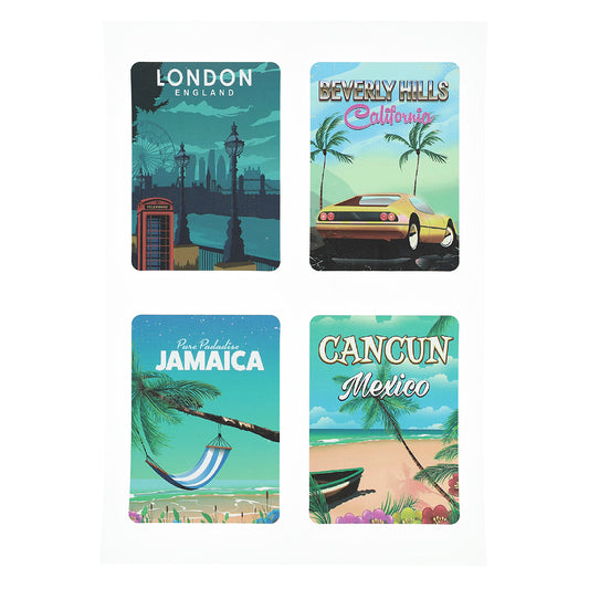 12 Stickers Paysages