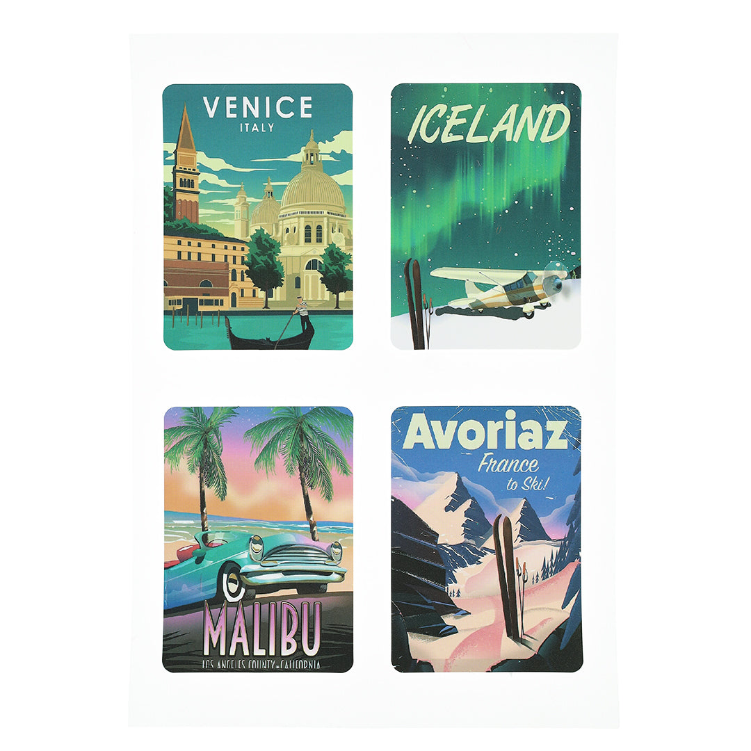12 Stickers Paysages