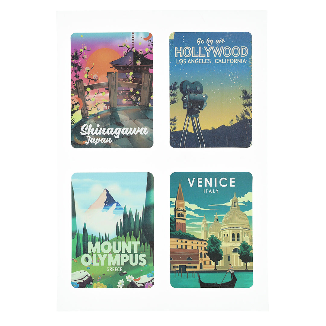 12 Stickers Paysages