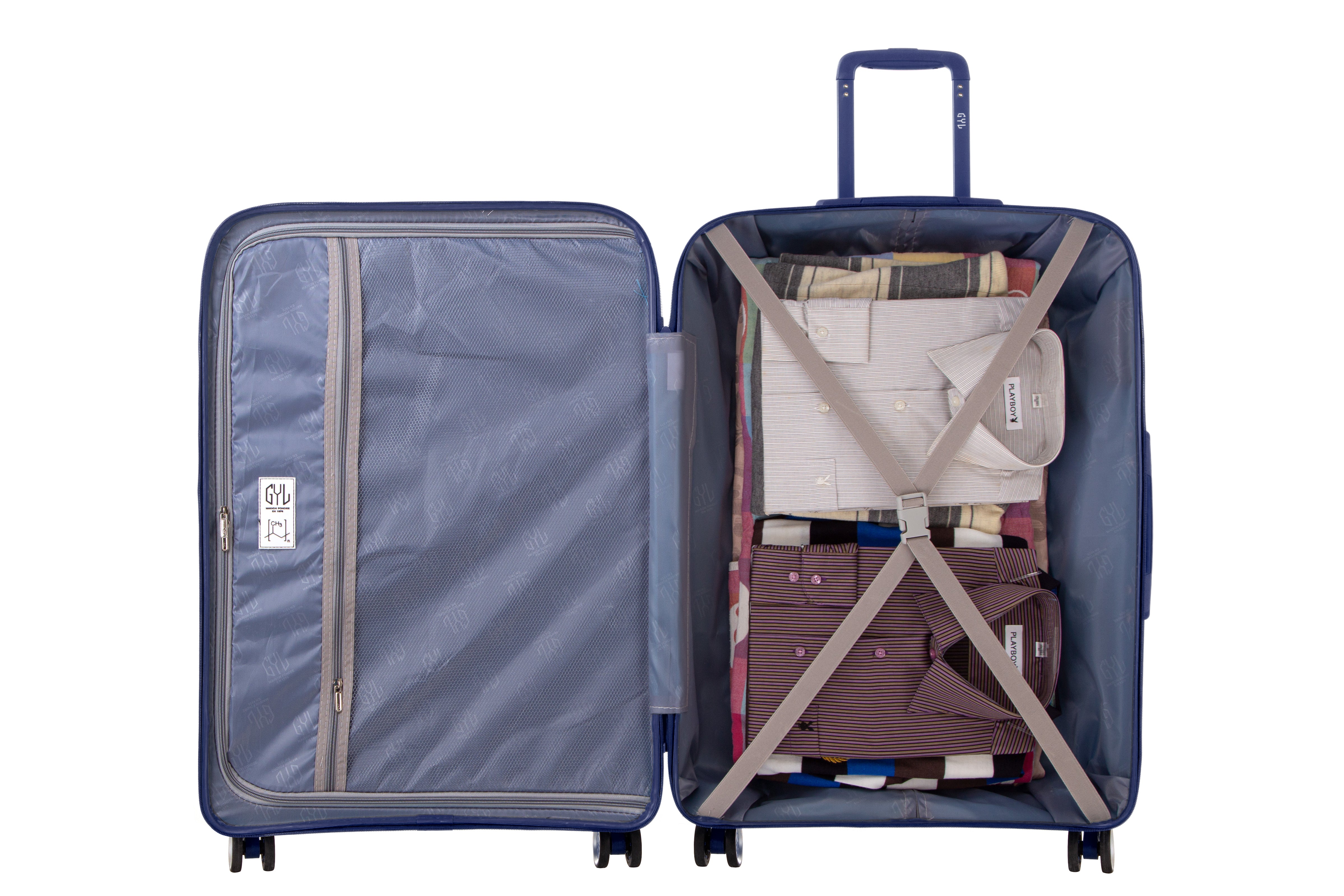 GRANDE VALISE BLUE CH3