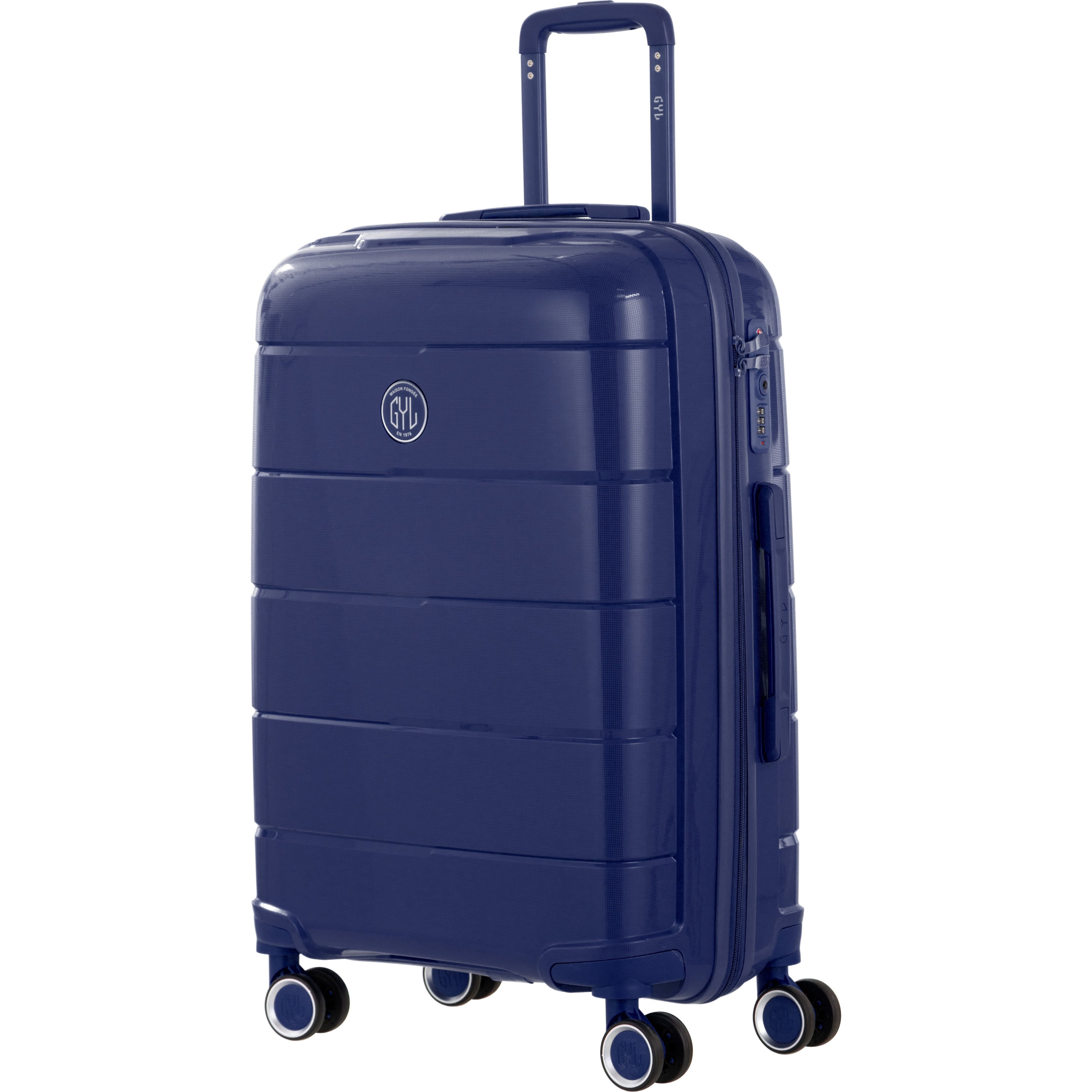 SET DE 3 VALISES RIGIDES BLUE CH3 (TAILLES S, M, L)