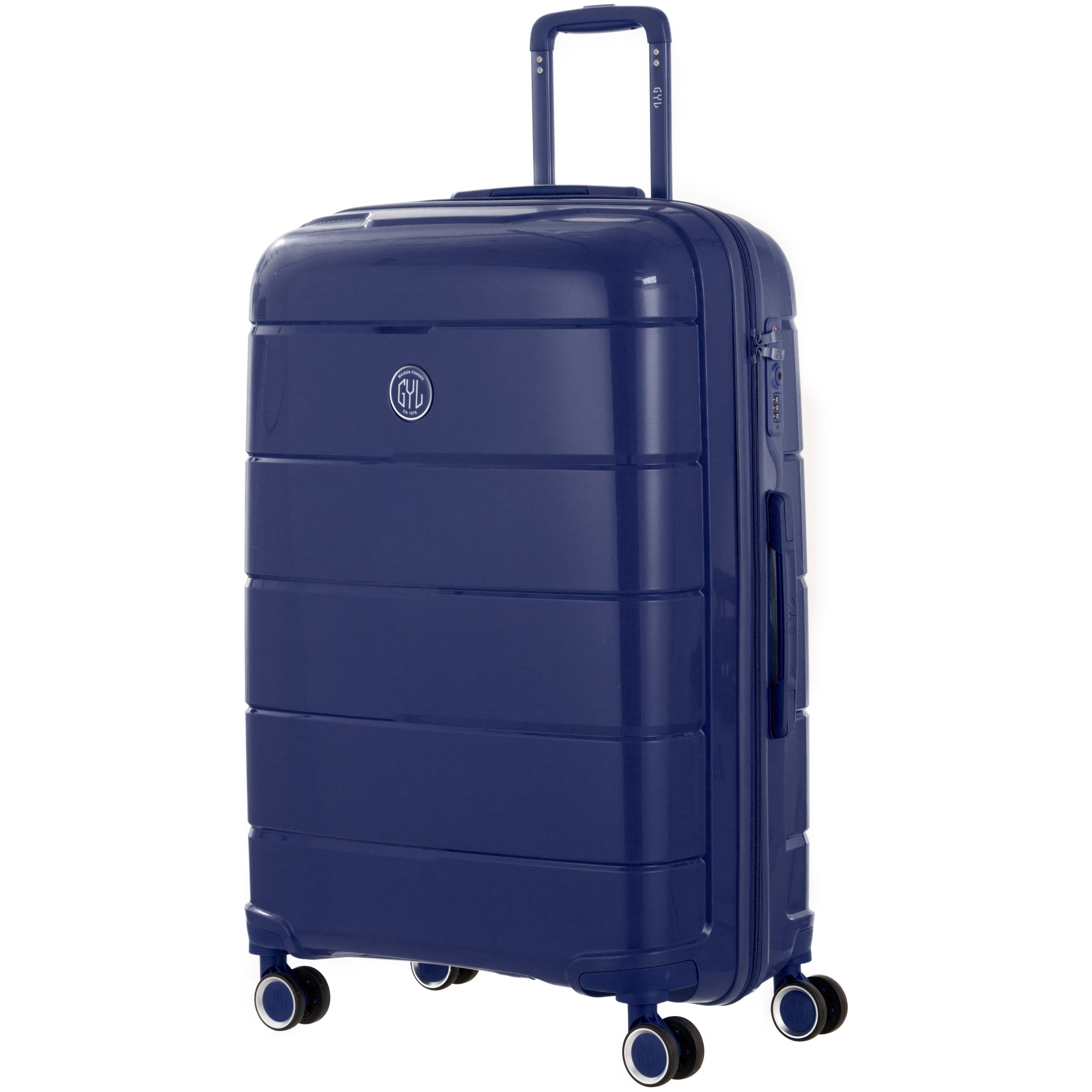 SET DE 3 VALISES RIGIDES BLUE CH3 (TAILLES S, M, L)